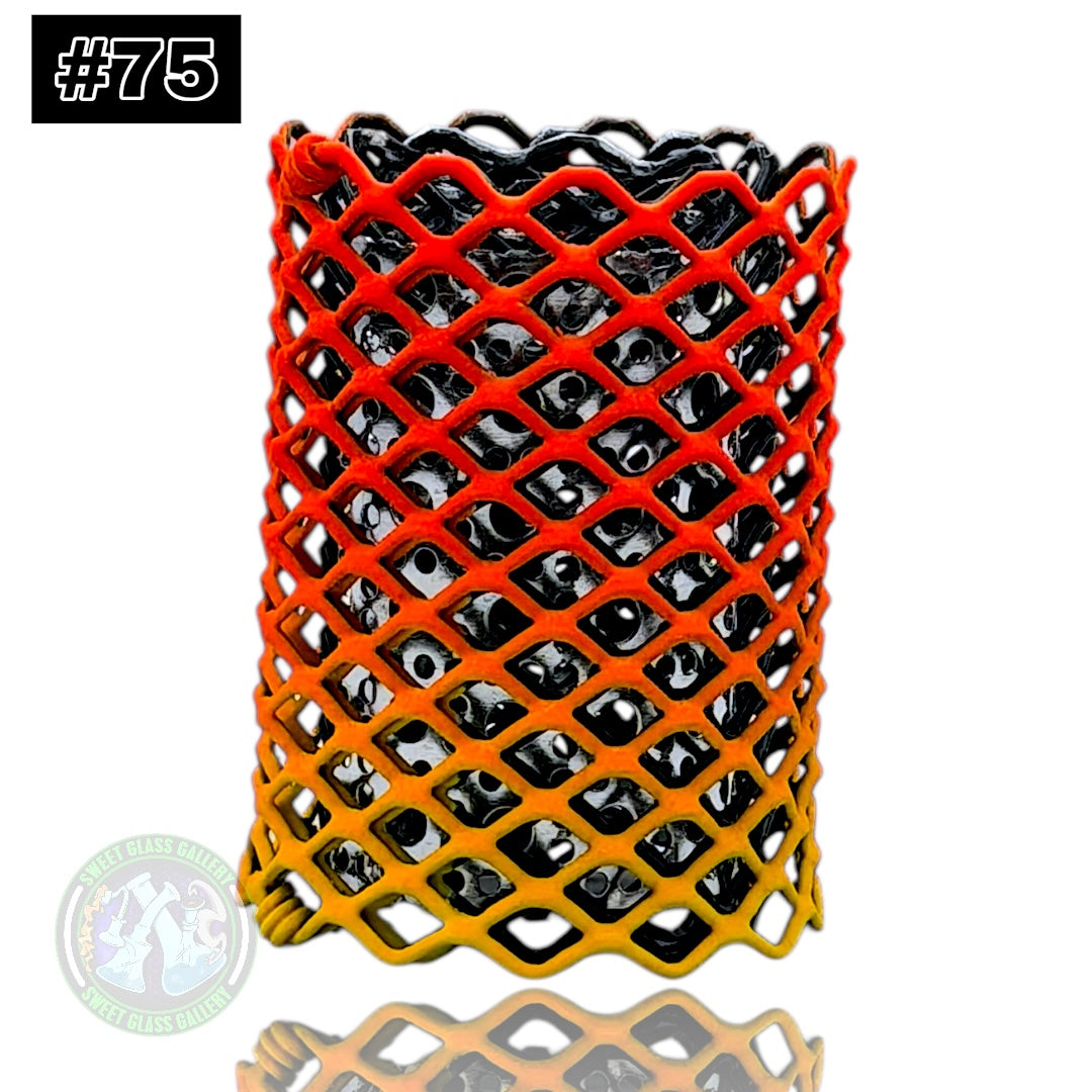 Mamba Guardzz - Heat Cage #75 - Blazer GT8000 Guard (Orange & Yellow - Matte)