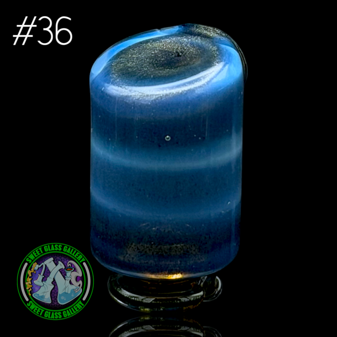 Kizmit Glass - Puffco Pivot Top #36 - Opal Jackpot