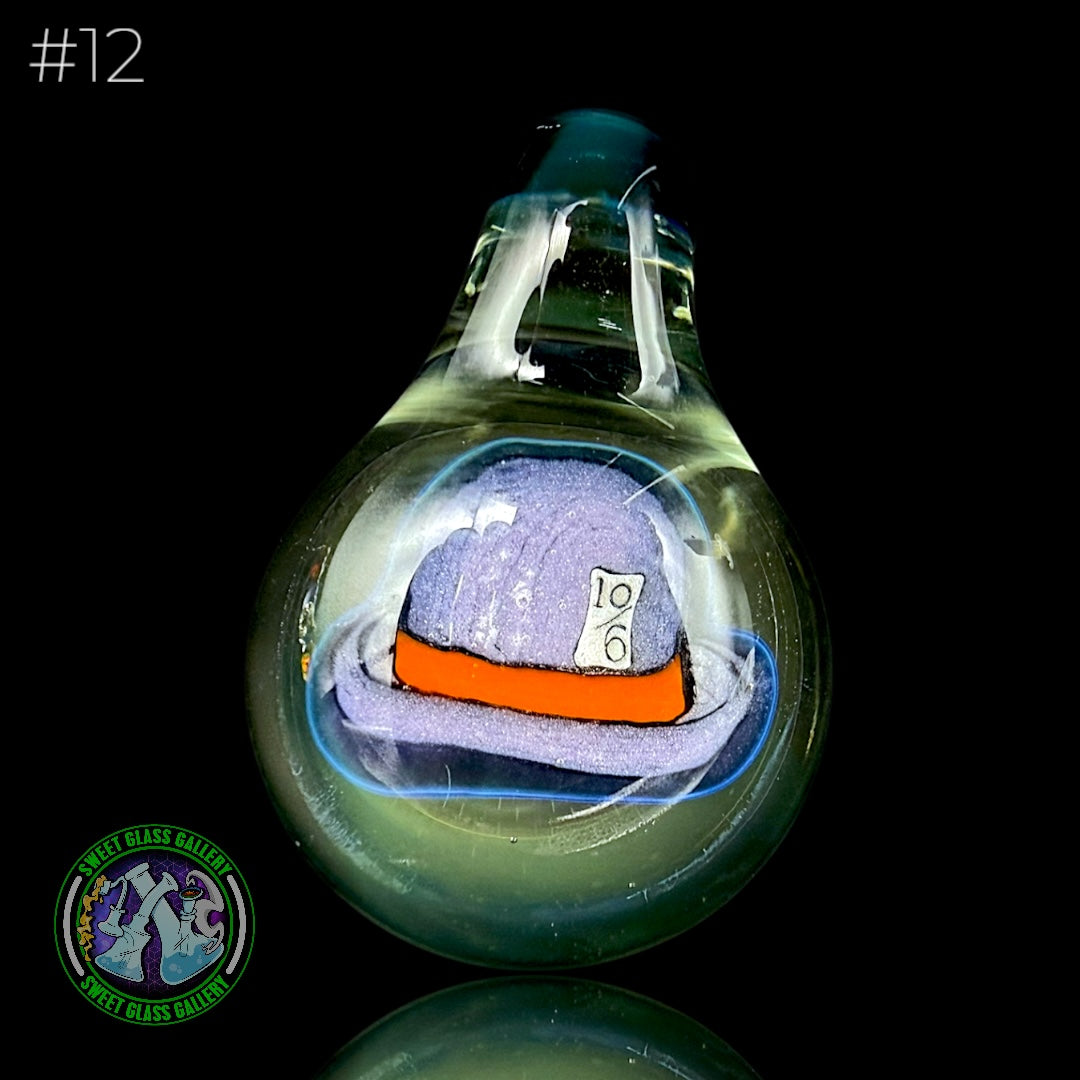 Keys Glass - Pendant #12 (Mad Hatter - Alice In Wonderland)