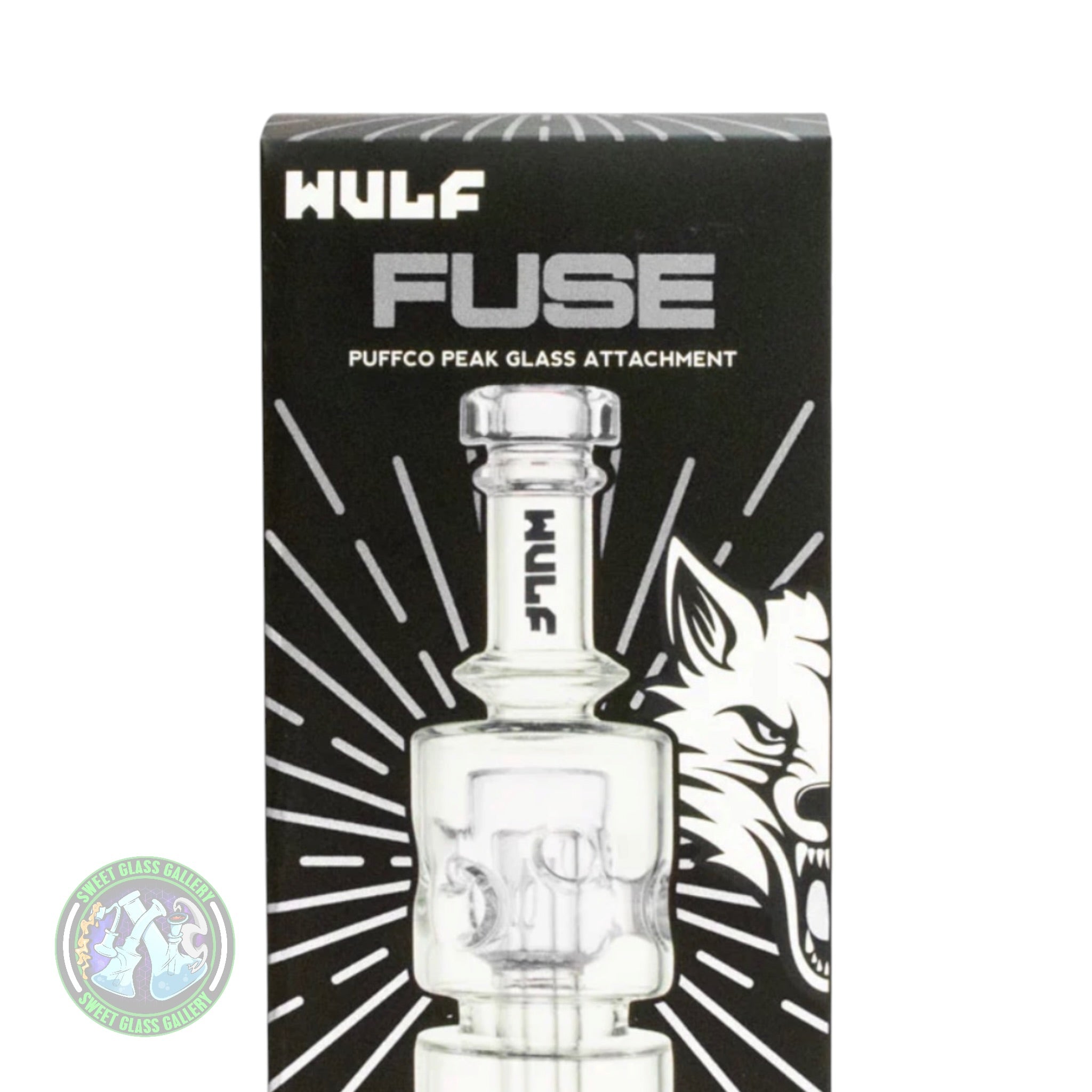 Wulf Mods - Puffco Attachment - Fuse - Clear