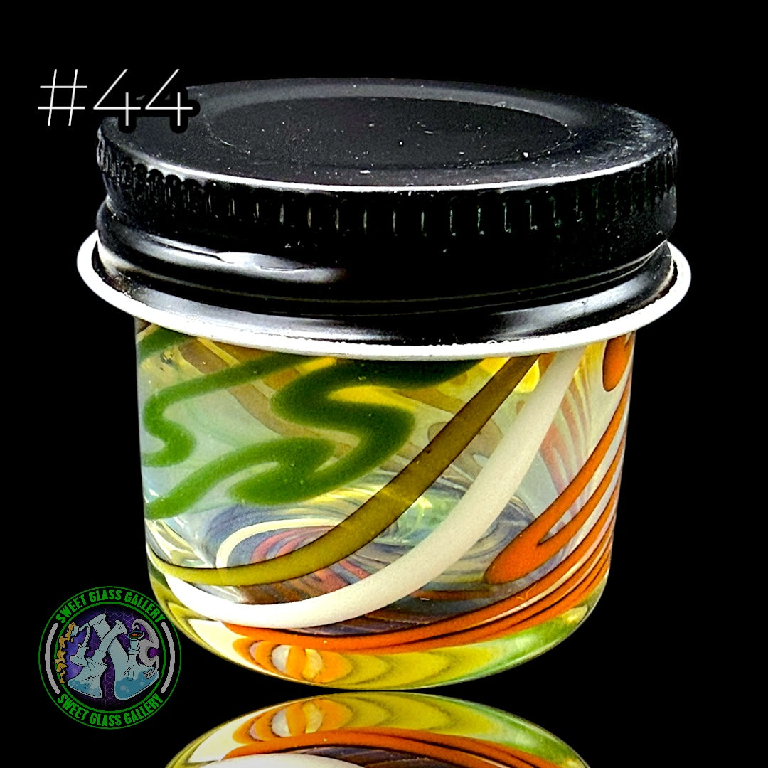 Ben’s Glass Art - Baller Jar #44 - Inside Out Tech