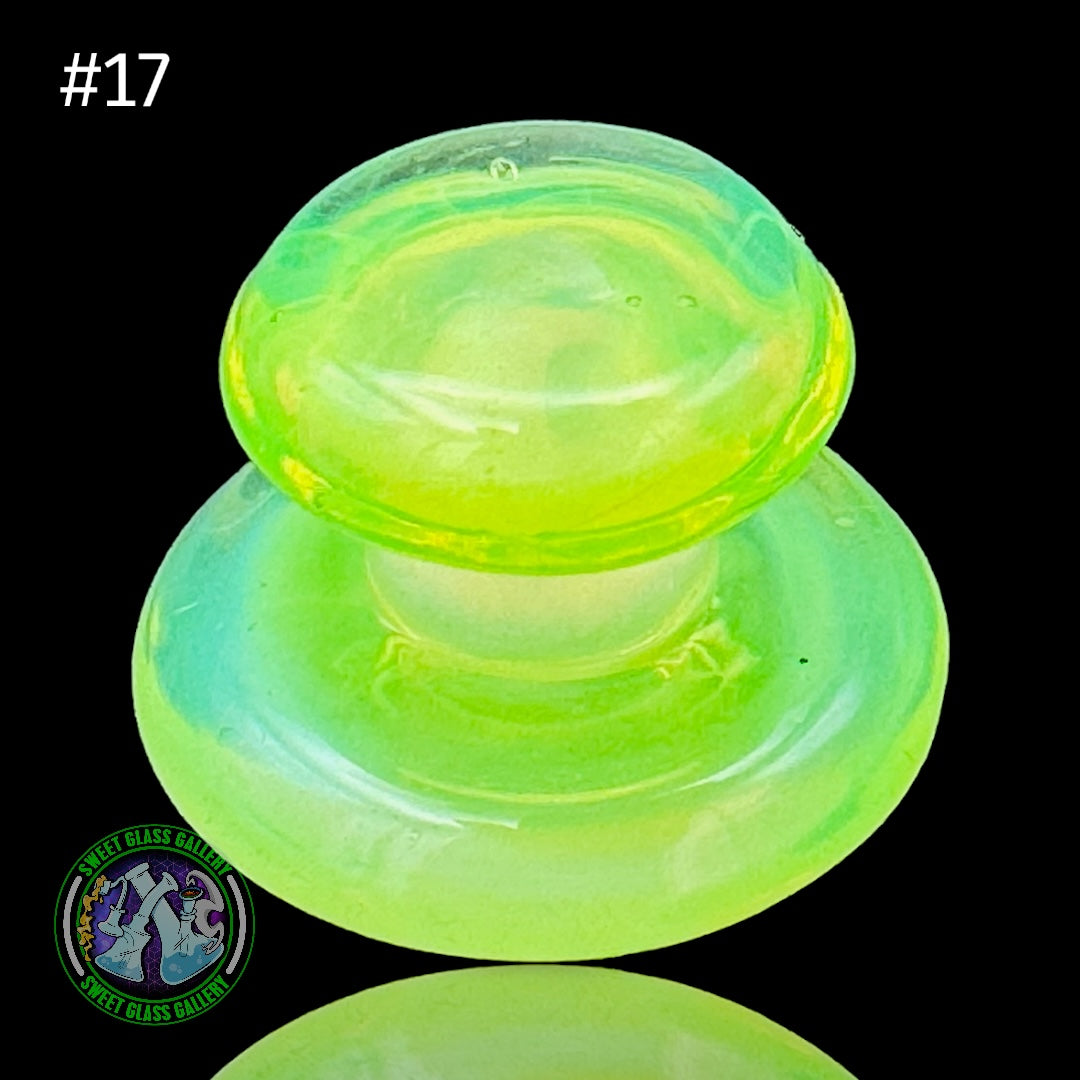 Camp Fire Quartz - Control Tower Cap #17 - Slyme & Opaline