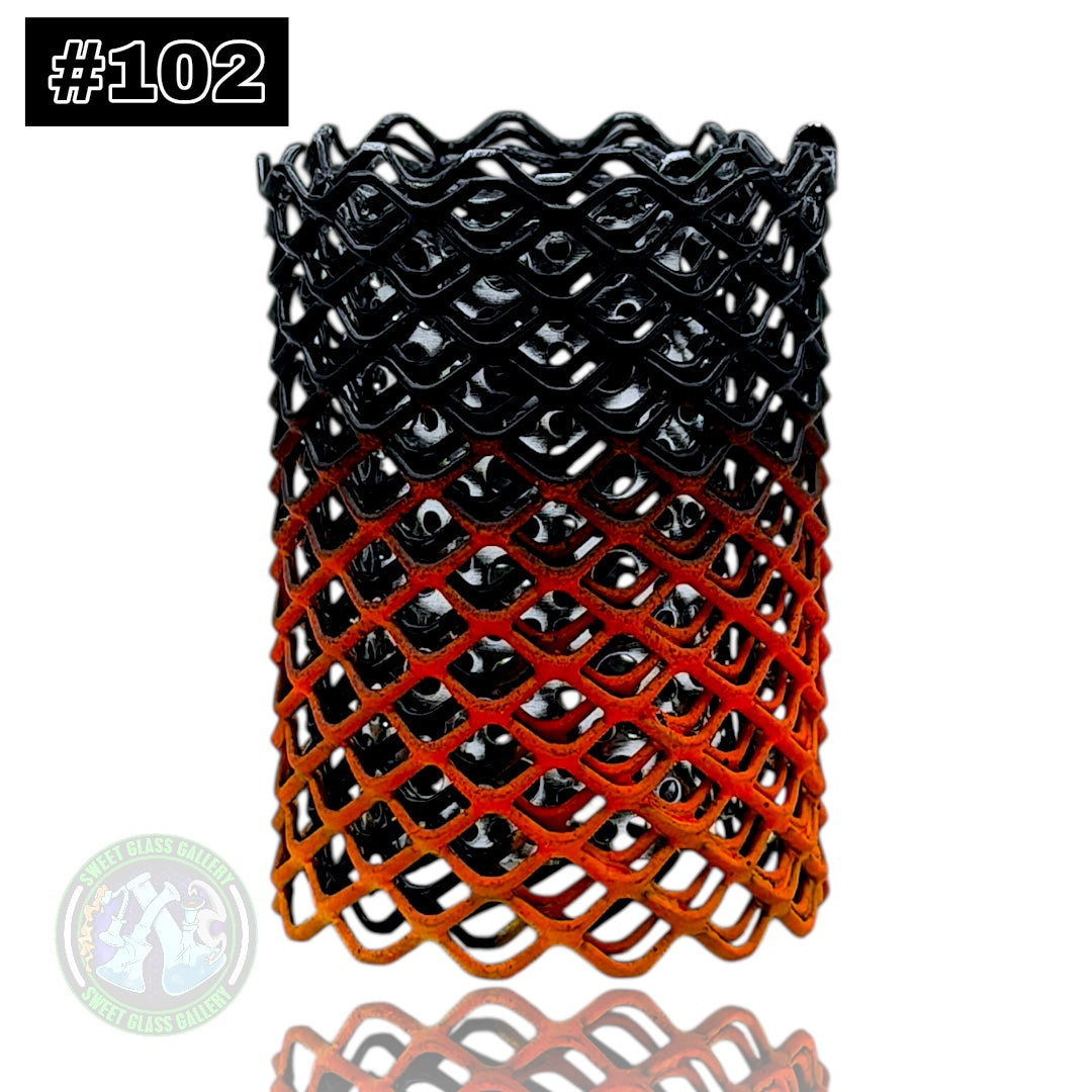 Mamba Guardzz - Heat Cage #102 Blazer GT8000 Guard (Matte Yellow, Matte Orange & Black)