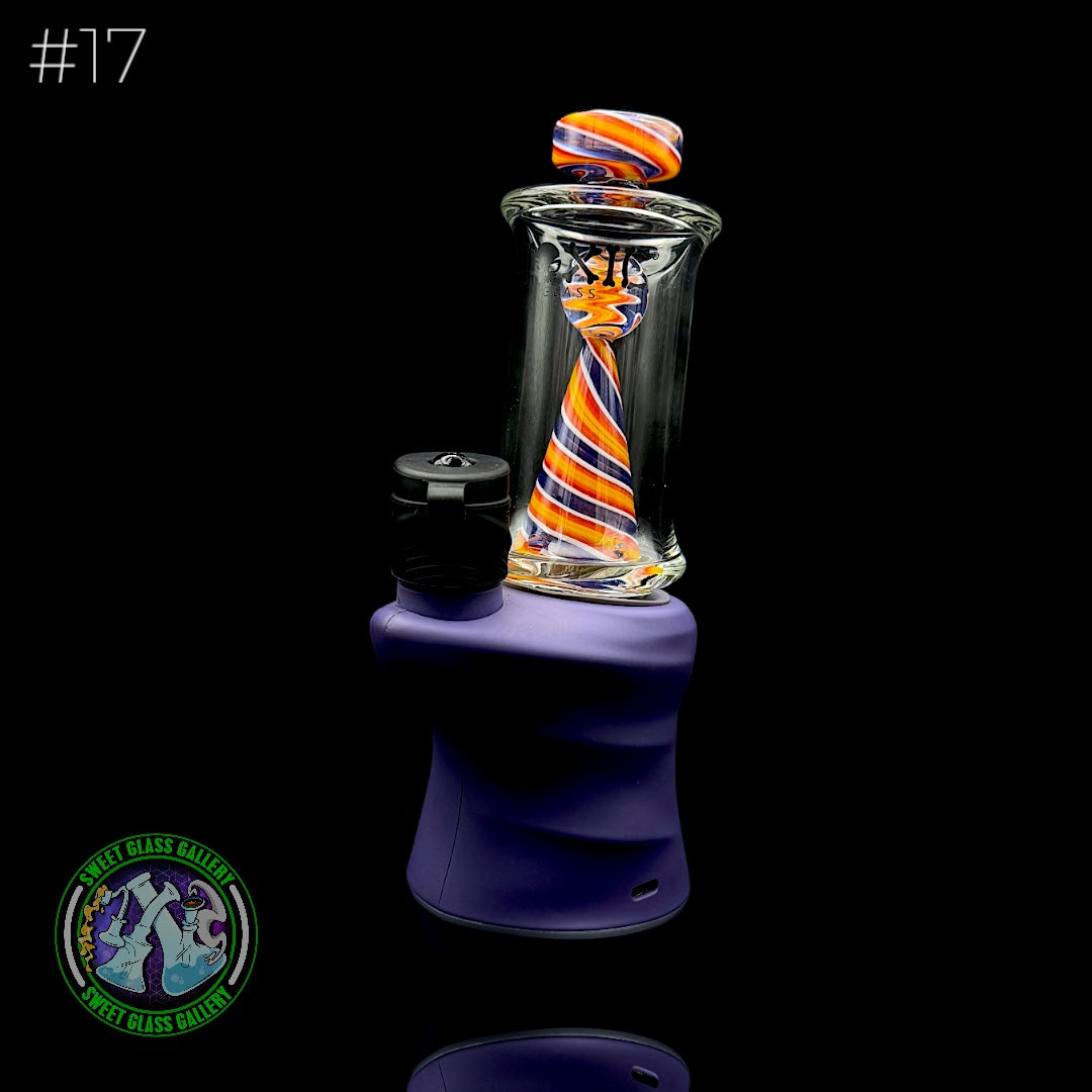 Toxic Glass - Focus V Carta Attachment #17 - Wigwag Red, Blue, Yellow & White