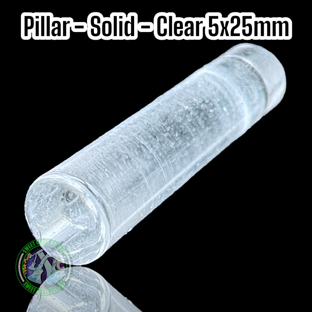 GeeWest - Pillar - Solid - Quartz 5x25mm