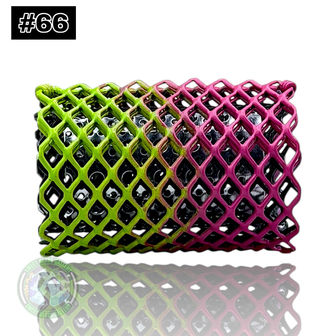 Mamba Guardzz - Heat Cage #66 - Blazer GT8000 Guard (Green & Pink)