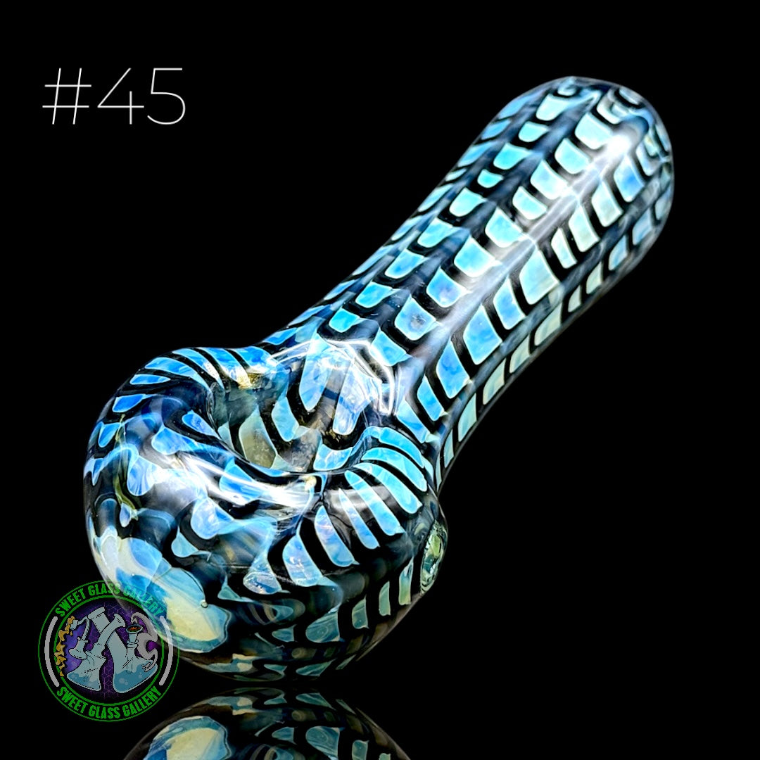 Daniel's Glass Art - Dry Pipe #45 - Wrap & Rake