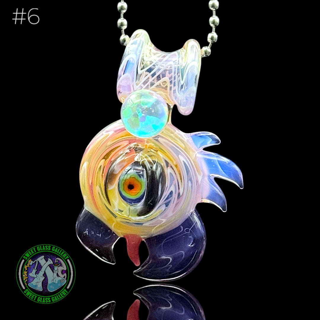 RJ Glass - Pendant - Bird #6