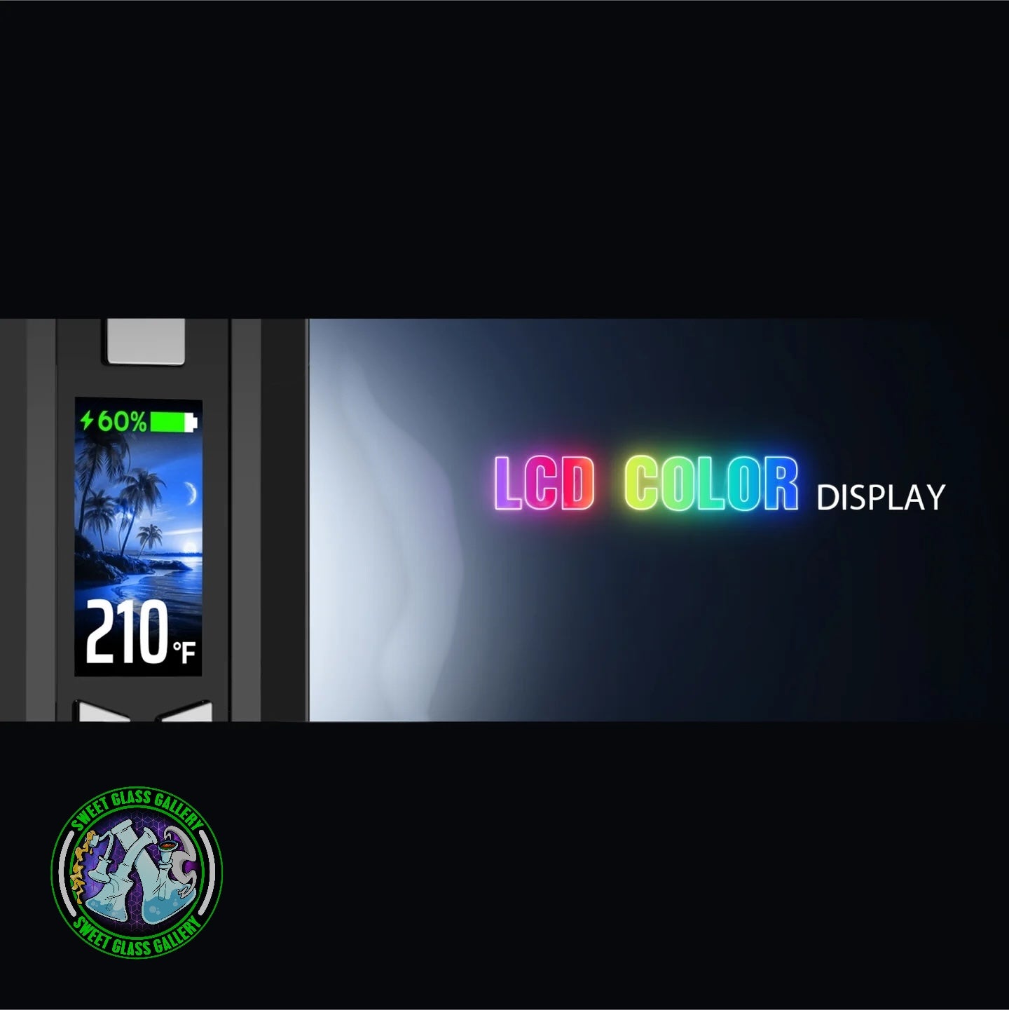 YoCan - Vane 2 - Obsidian Black - Dry Herb Vaporizor