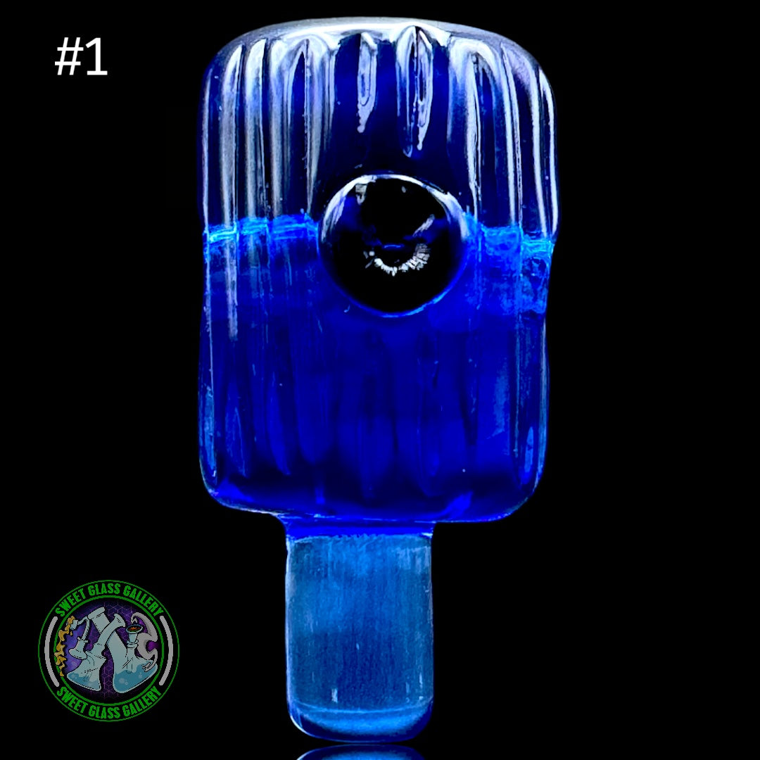 Rone Glass - Pendant #1 - Spray Tip (Cobalt)