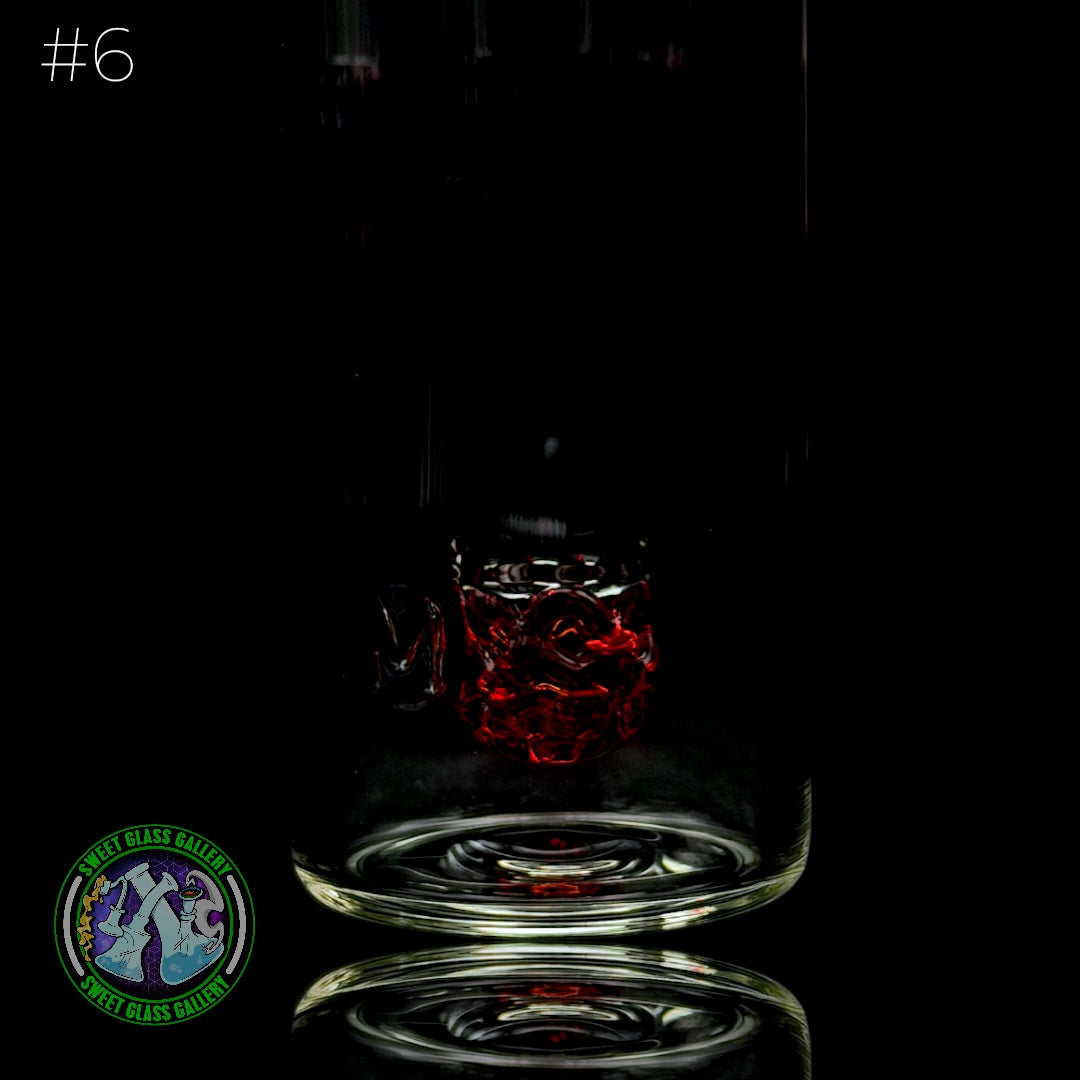 Fluid Glass - Ash Catcher 14mm  #6 (Pomegranate)