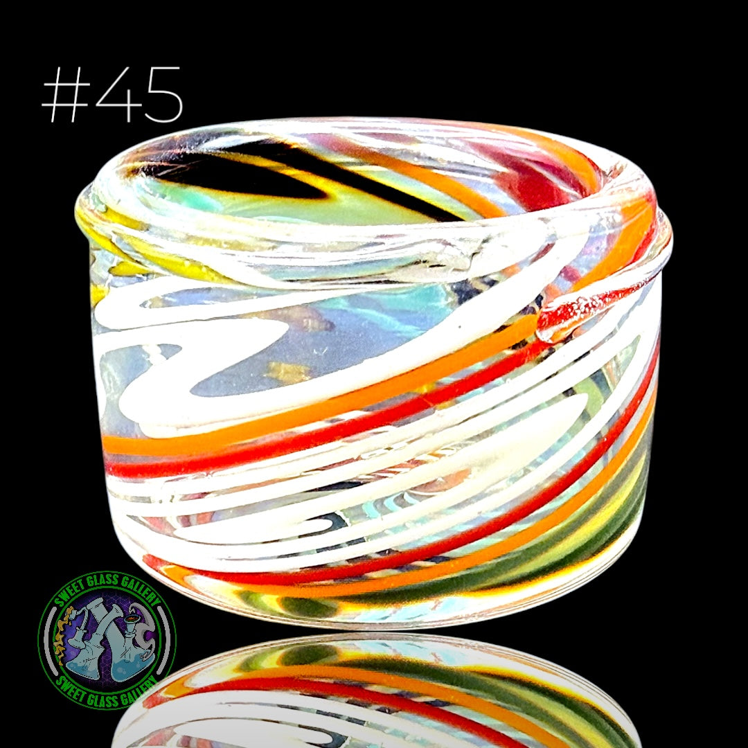 Ben’s Glass Art - Baller Jar #45 - Inside Out Tech