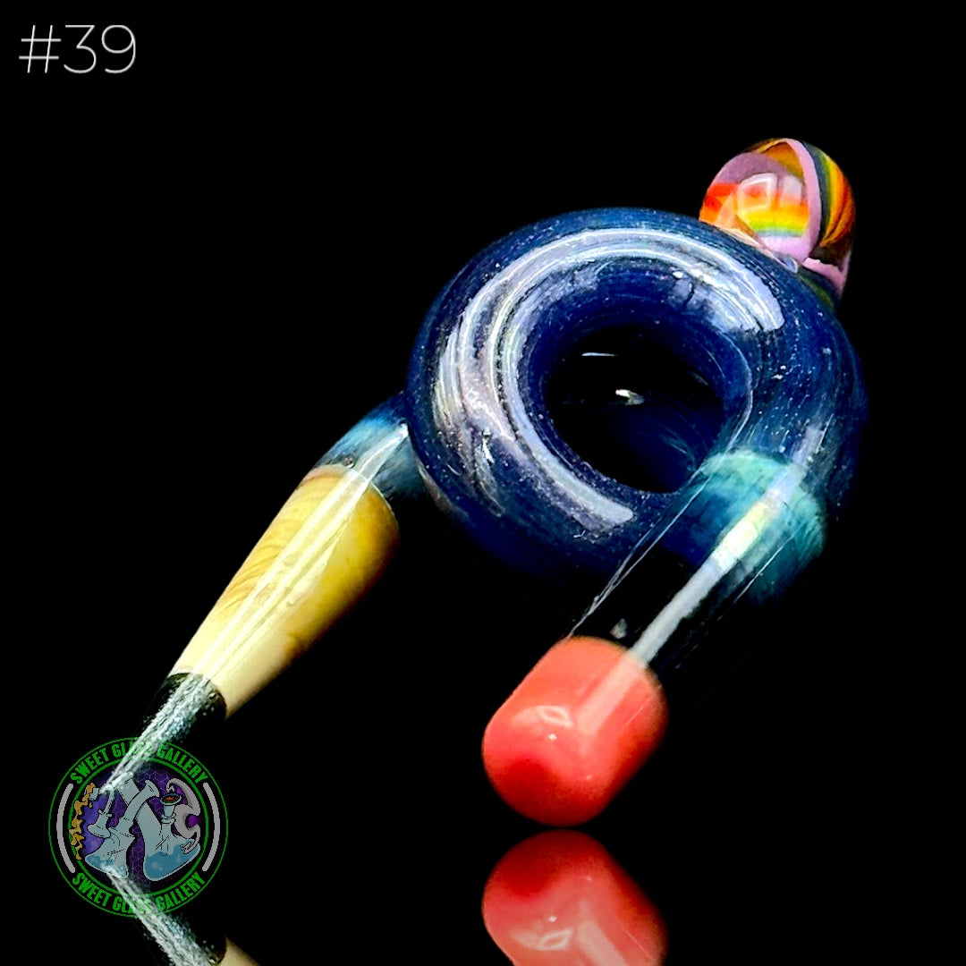 Sherbet Glass - Pendant - Curly Pencil #39