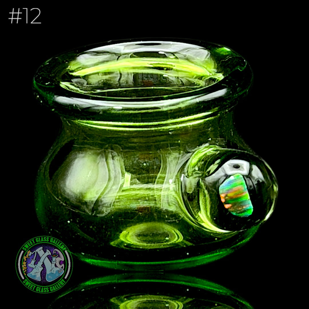 CPB Glass - Carb Cap w/ Honey Pot Holder #12