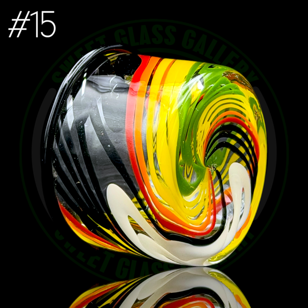 Ben’s Glass Art - Baller Jar #15