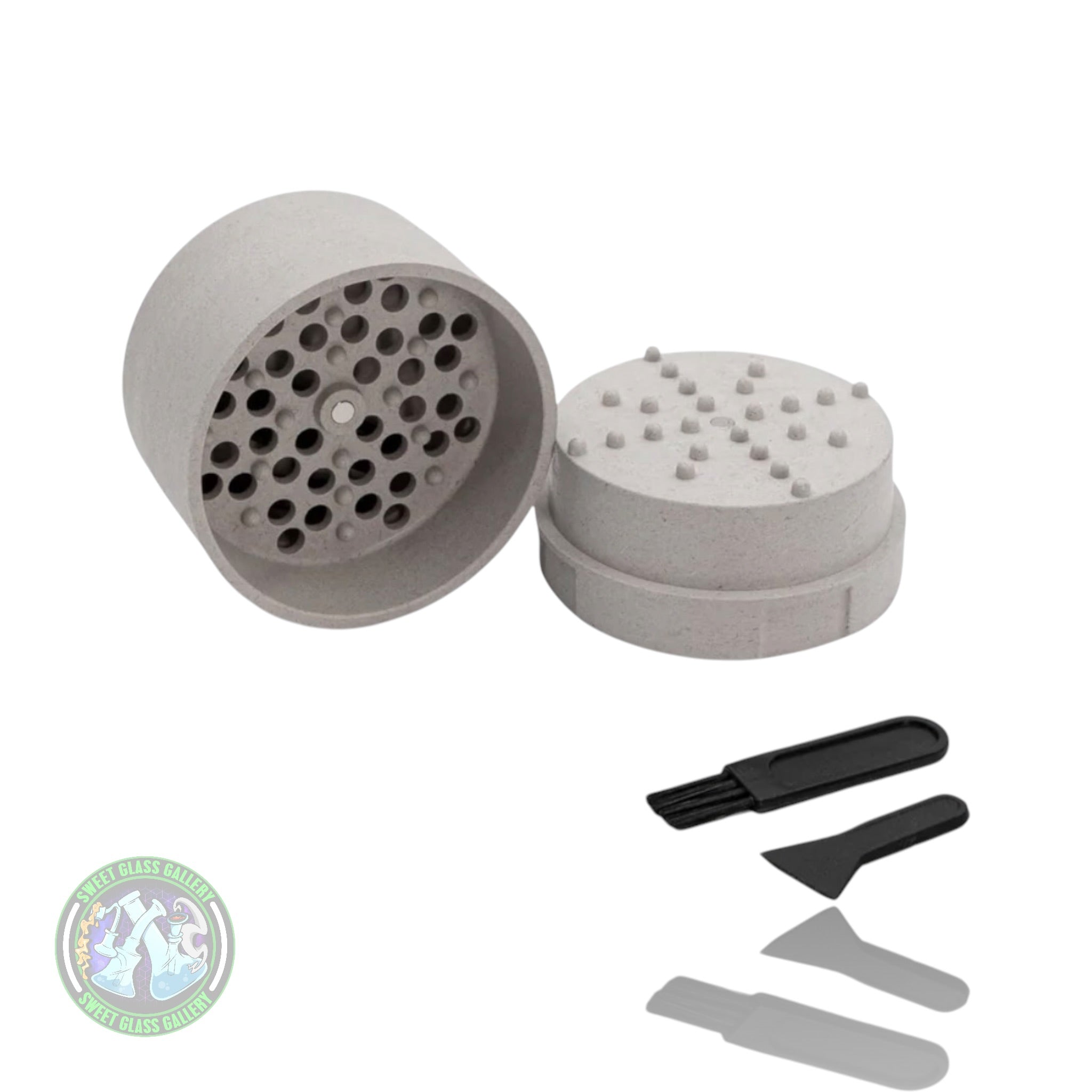 Stache Products - Hemp Grynder - Stone White