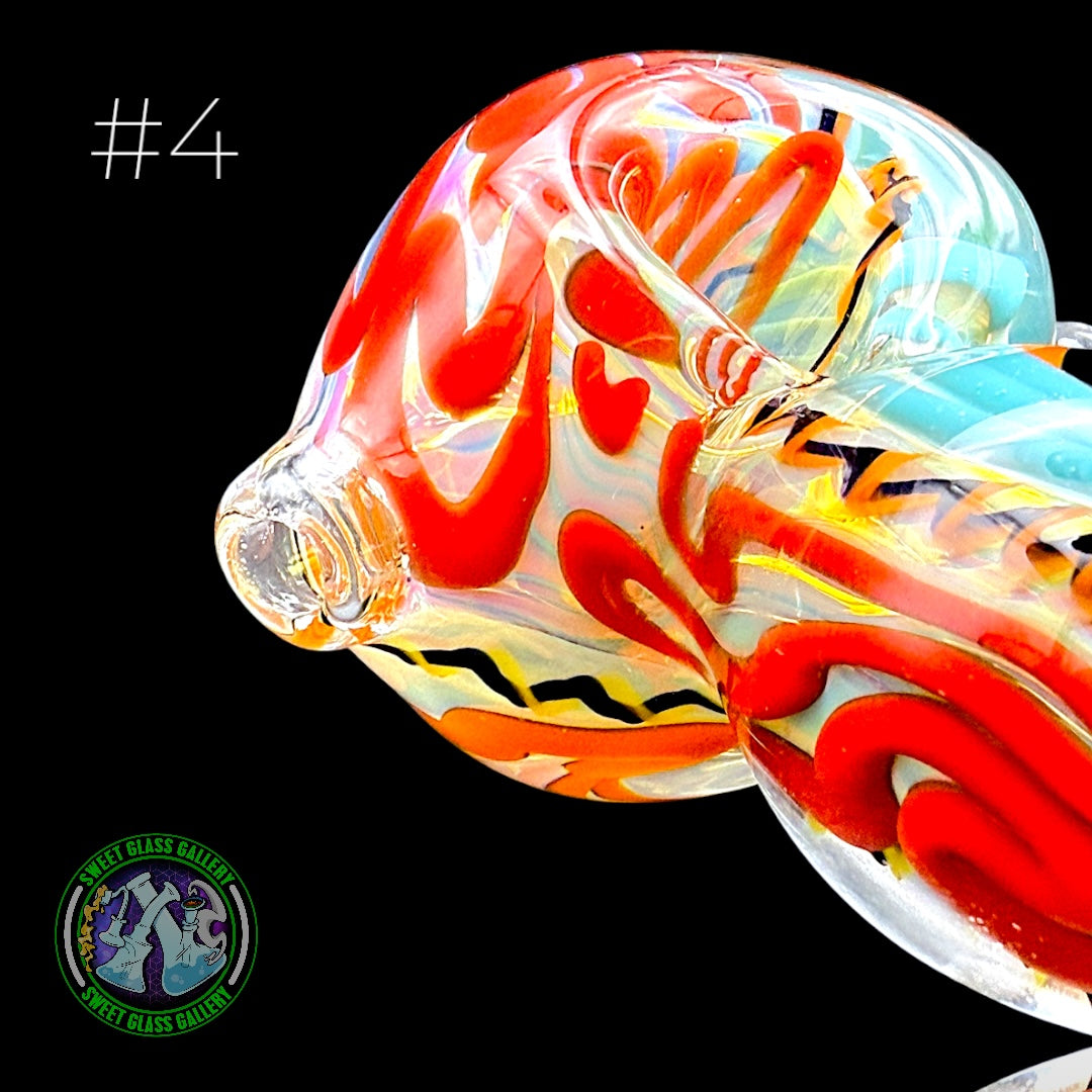 Ben’s Glass Art - Dry Pipe #4 - Inside Out Tech