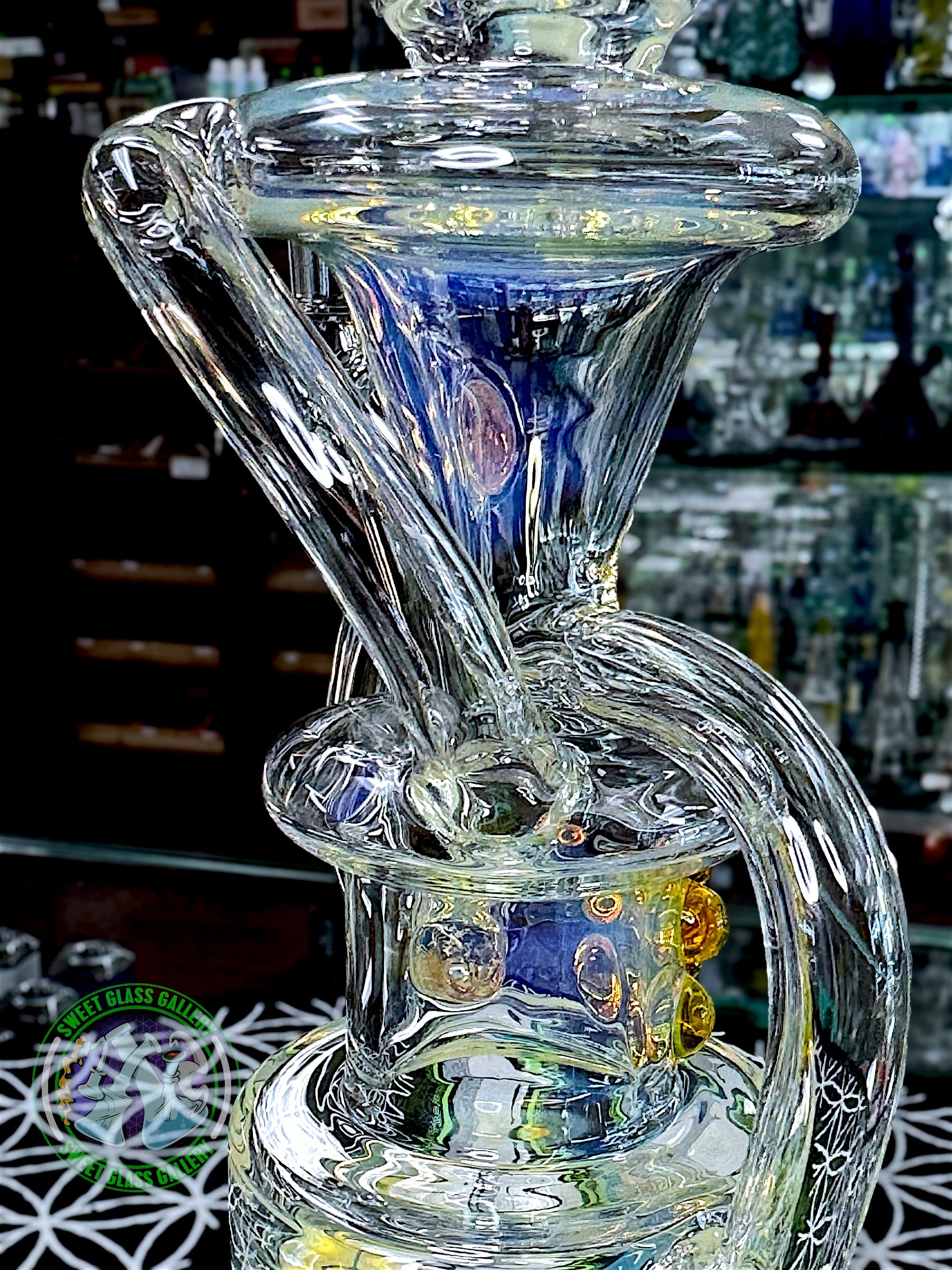 Uzzi Glass - Rig #4 - Floating Recycler (NS Yellow)