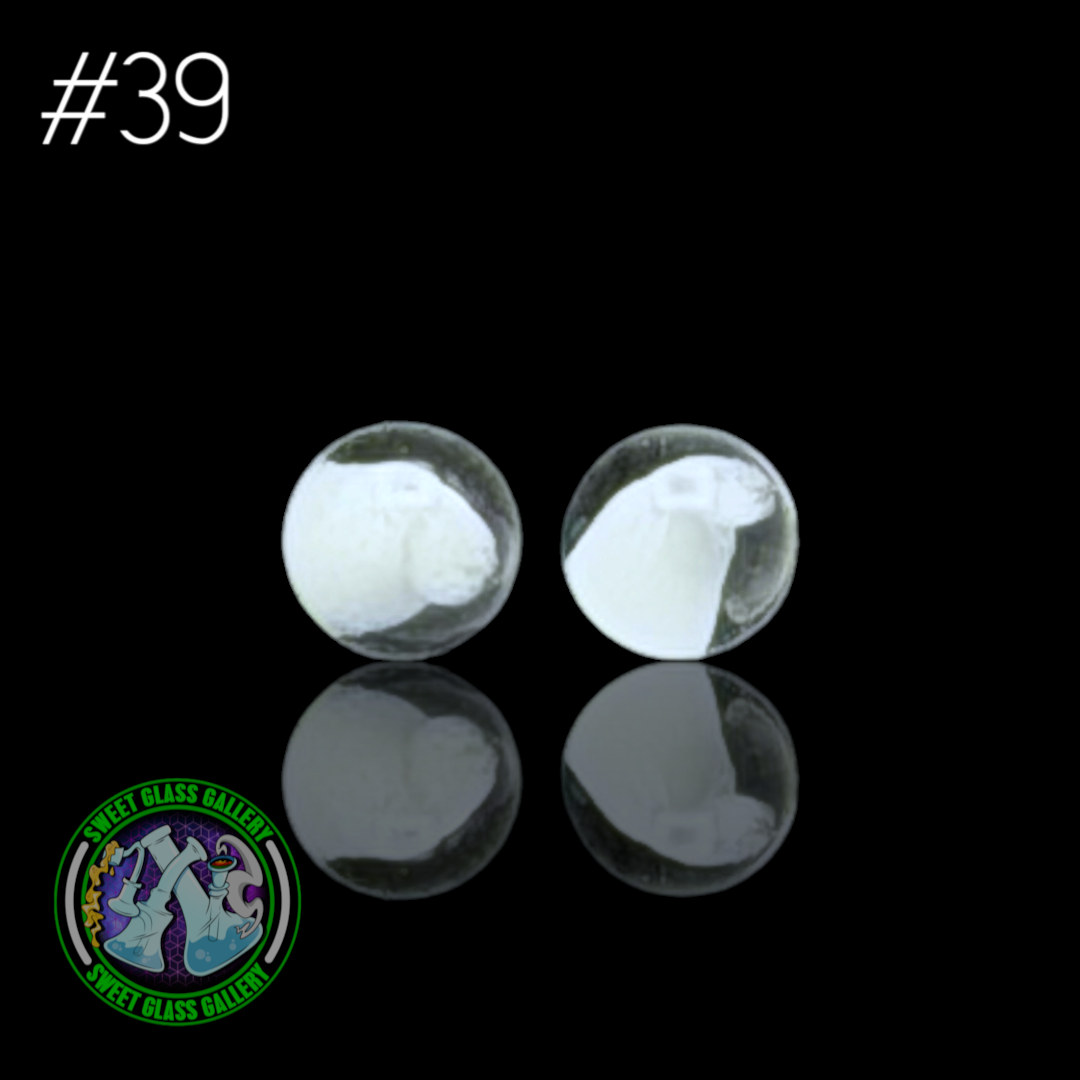 Kizmit Glass - Puffco Pivot Top #39 - Star White