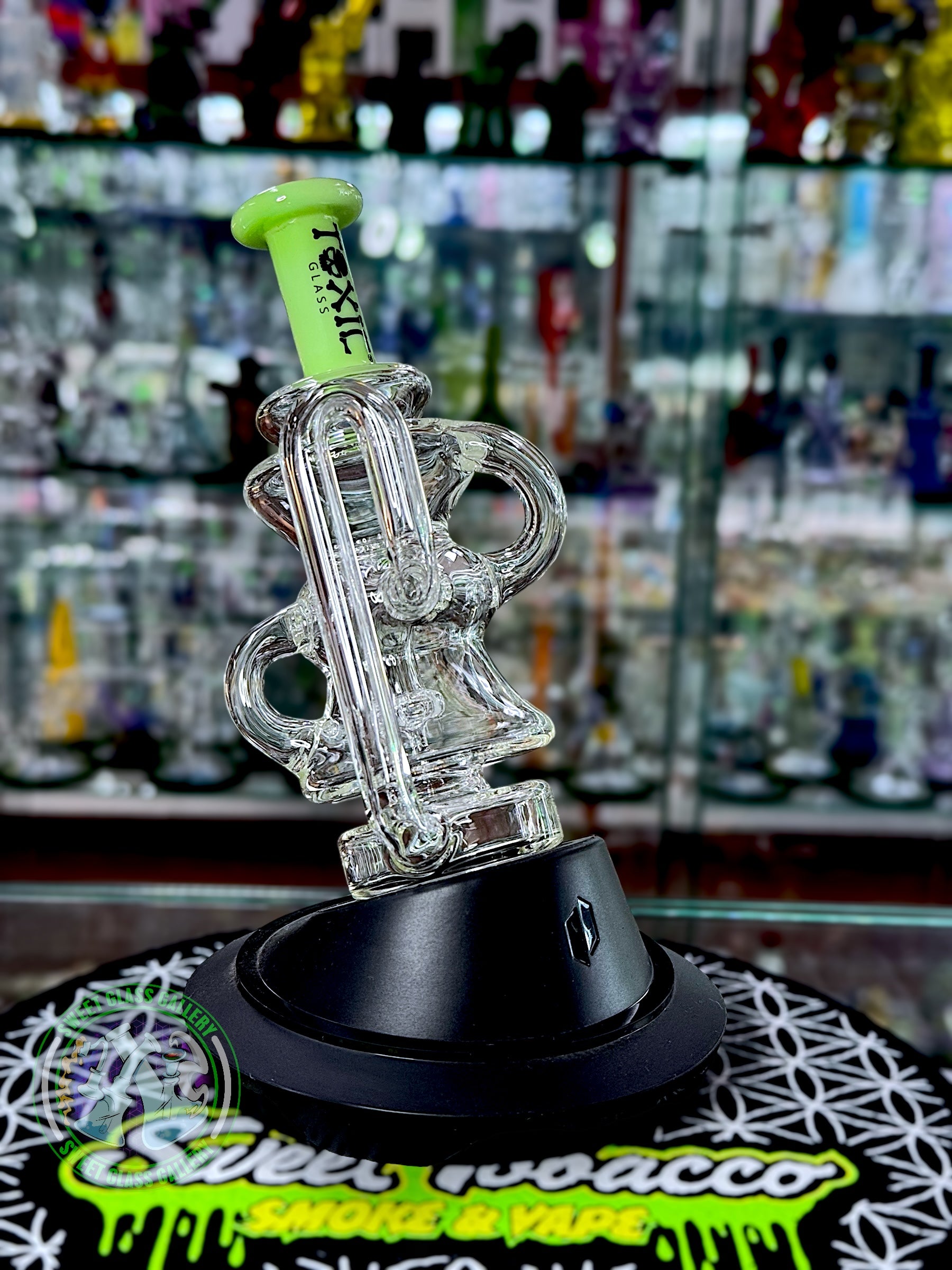 Toxic Glass - Puffco Attachment #10 - Recycler