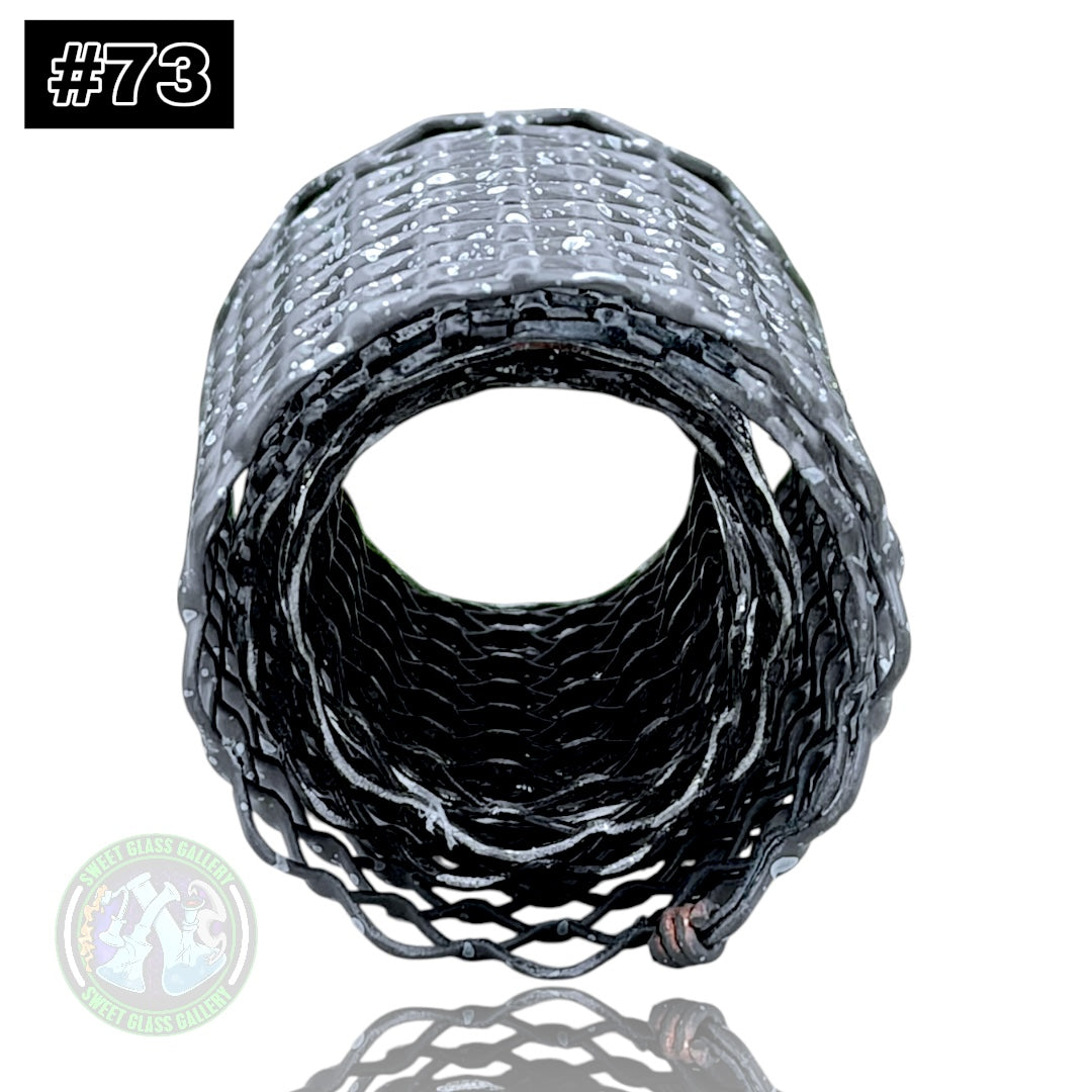Mamba Guardzz - Heat Cage #73 - Blazer GT8000 Guard (Gray w/ White Splatter)