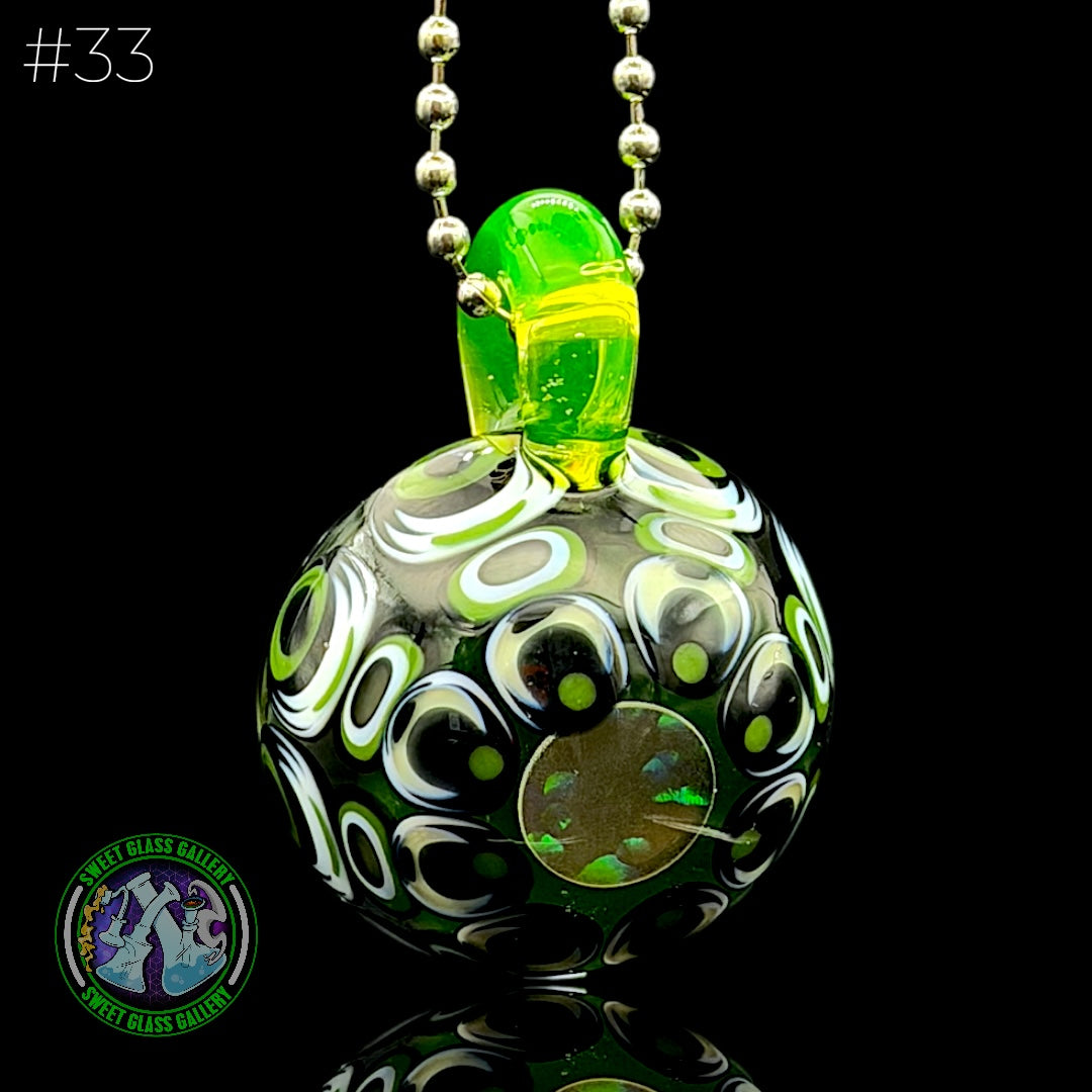 Steve H Glass - Pendant #33 - Dot Stack