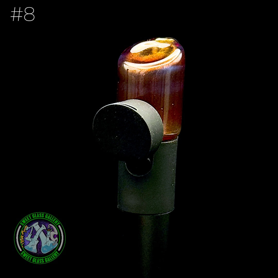 Kizmit Glass - Pivot Top #8 (Opal Blood Money)