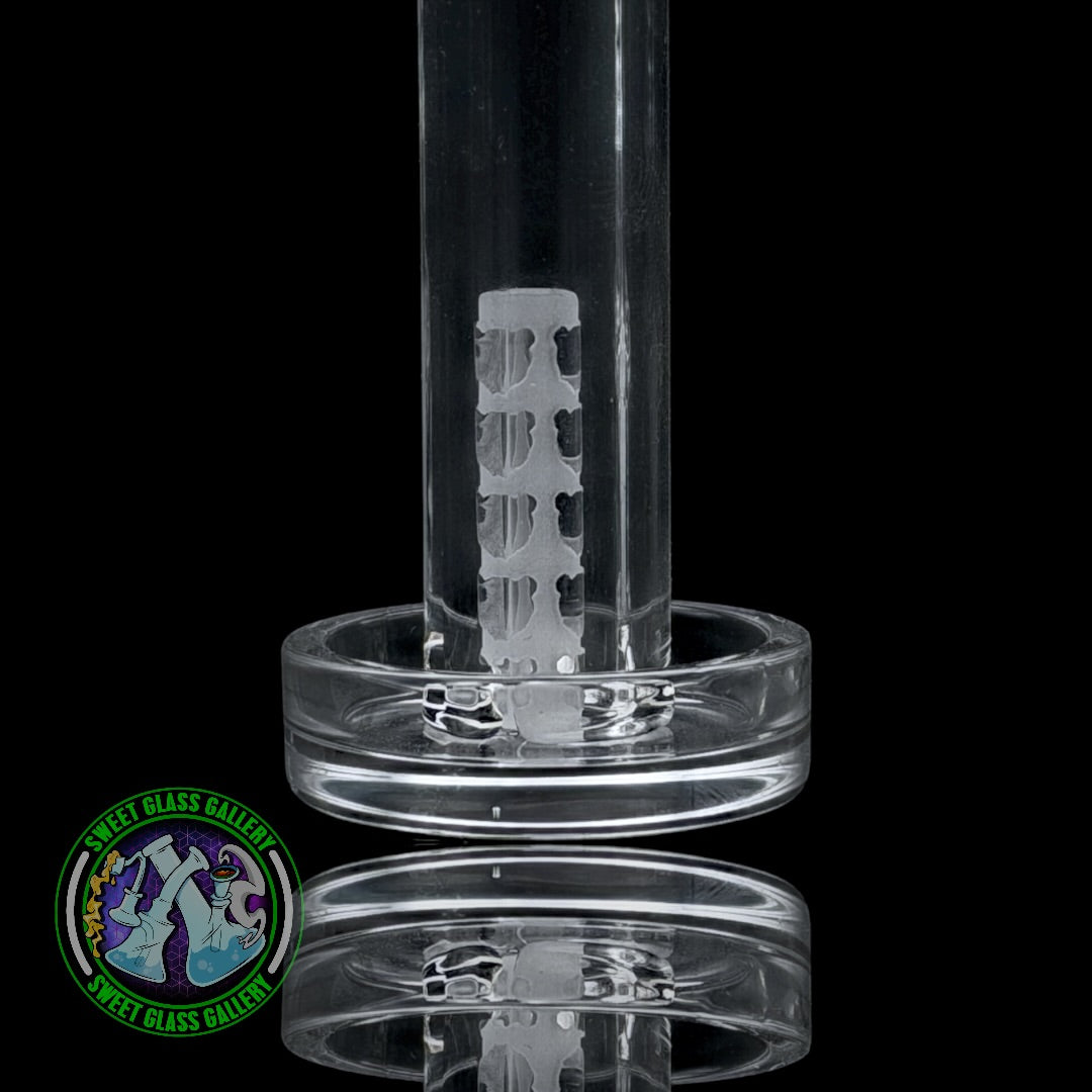 Bear Quartz - Pillar #3 - 6mm x 25mm Frosted