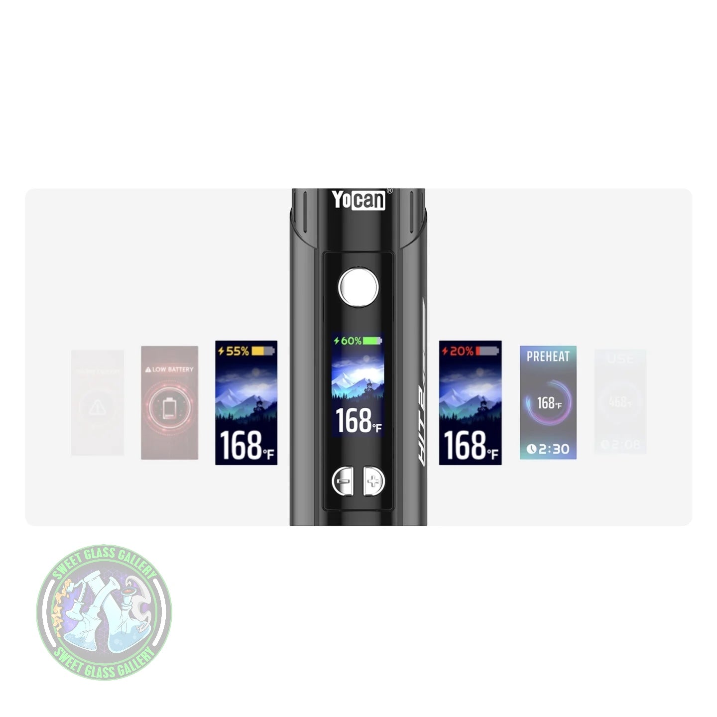 YoCan - Hit 2 - Blue - Dry Herb Vaporizor