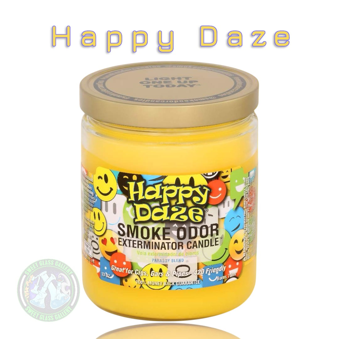 Smoke Odor Exterminator Candle - Happy Daze Scent