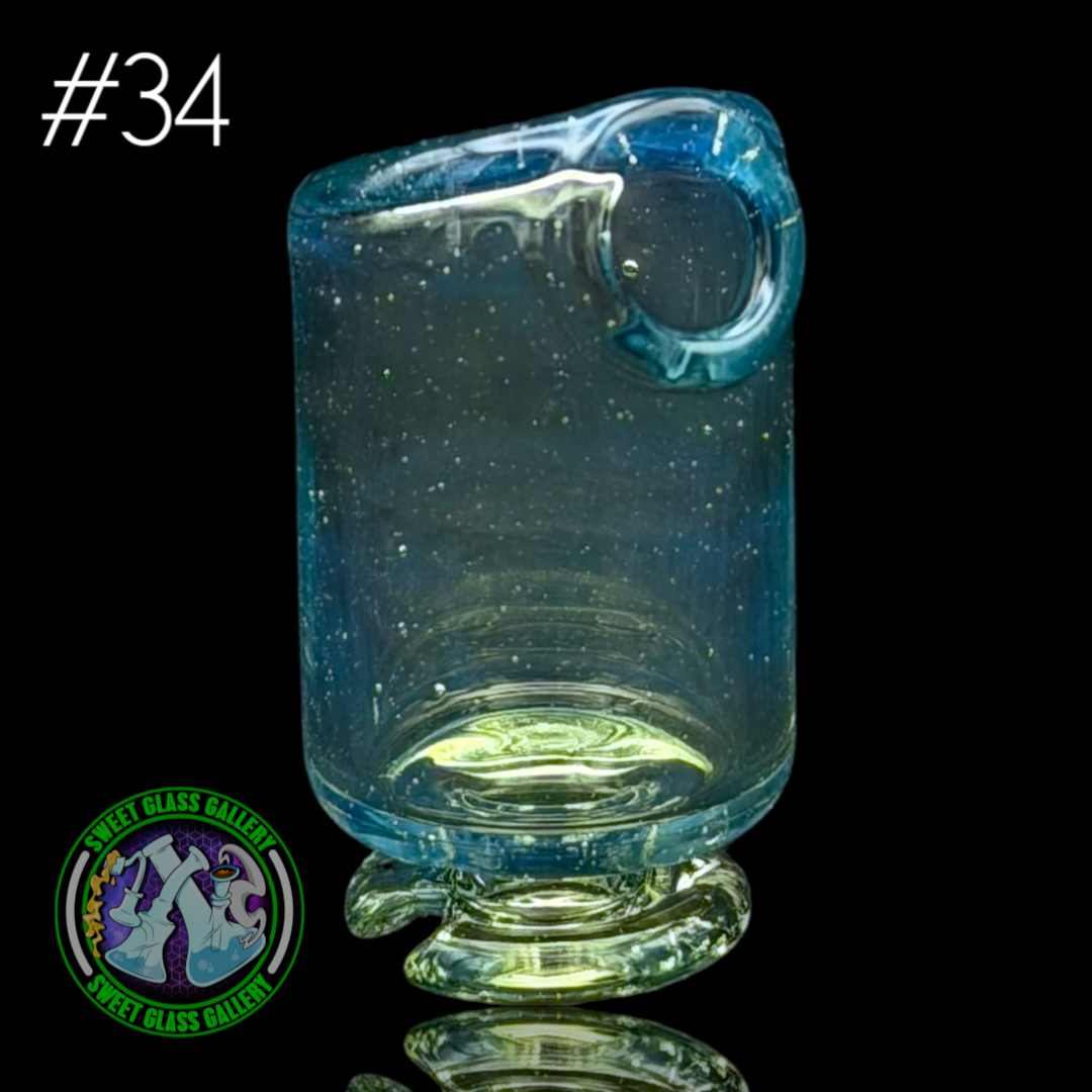 Kizmit Glass - Puffco Pivot Top #34 - Opal Potion (CFL)