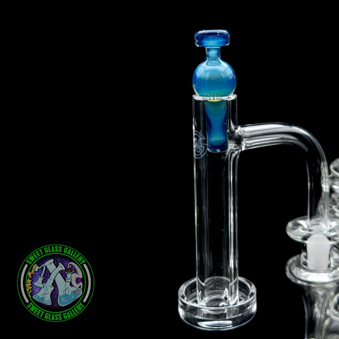 Camp Fire Quartz - Tower Cap - Light Blue Slyme