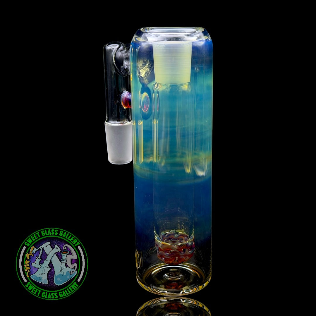 Fluid Glass - Ash Catcher #21 - 18mm Amber Purple