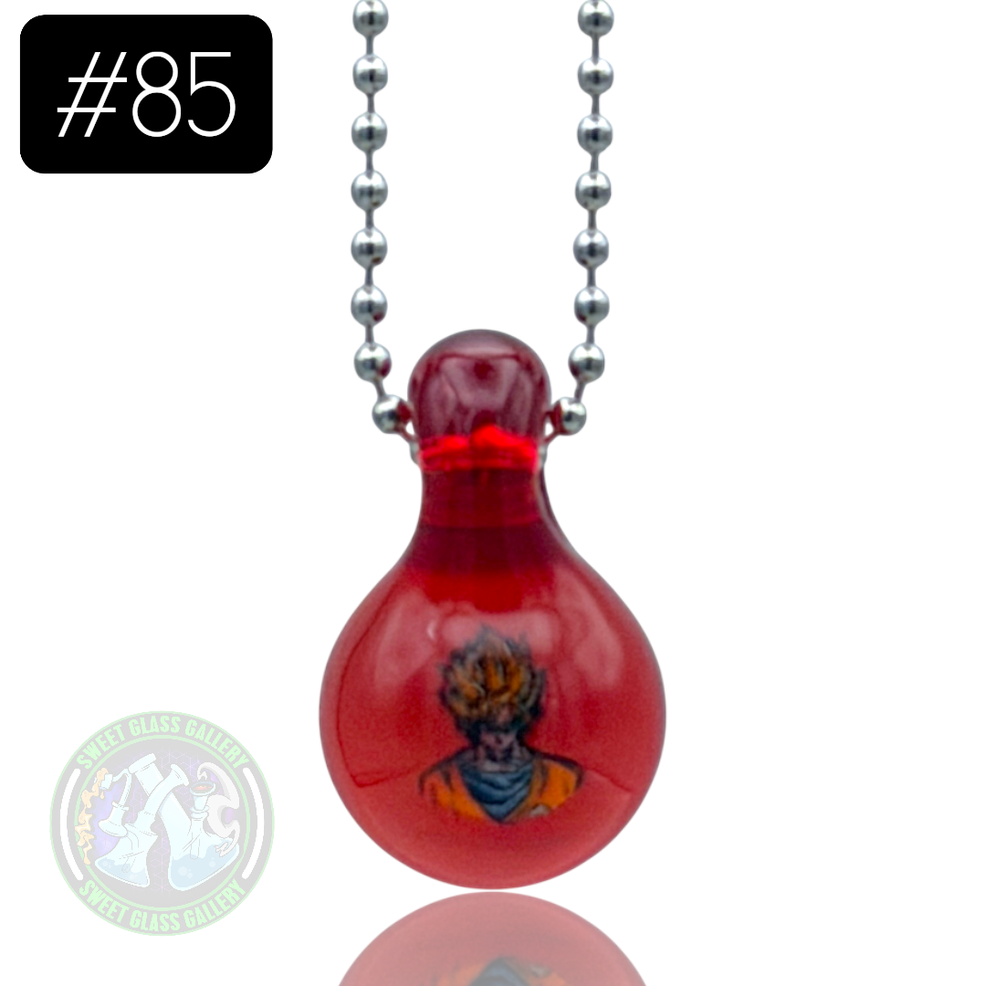 Keys Glass - Pendant #85 (Goku - DragonBall Z)