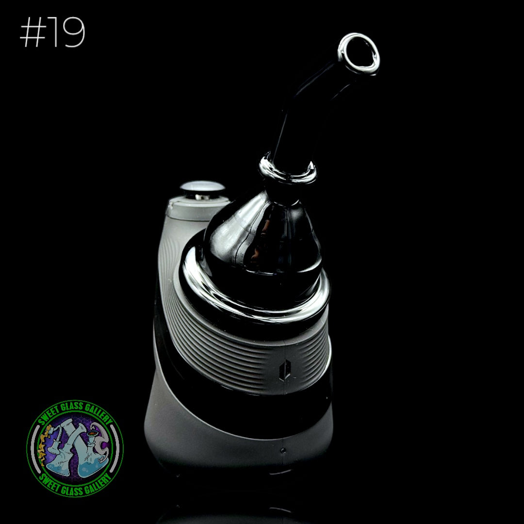 Zach Harrison - Puffco Peak Attachment #19 - Short Path Sipper Dry (Opaque Black)