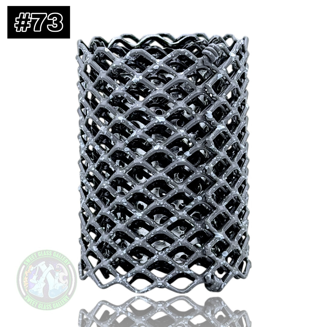 Mamba Guardzz - Heat Cage #73 - Blazer GT8000 Guard (Gray w/ White Splatter)