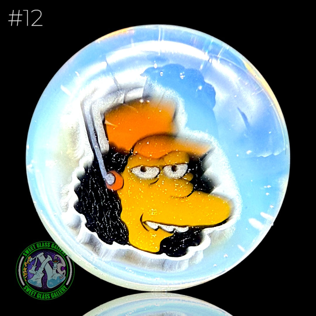 Keys Glass - Marble #12 (Otto Mann - The Simpsons)