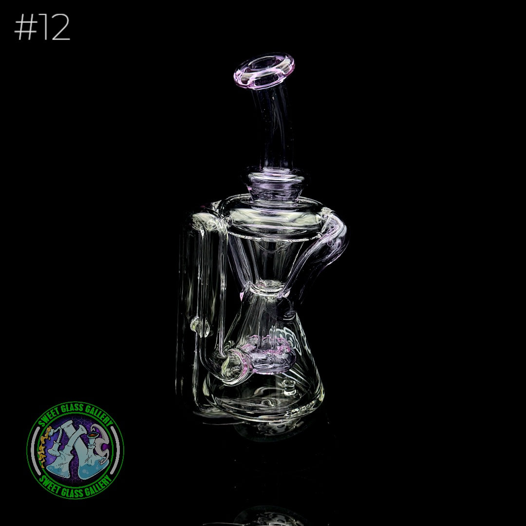 Dōp Glass - Puffco Attachment - Dōpcycler Clear #13