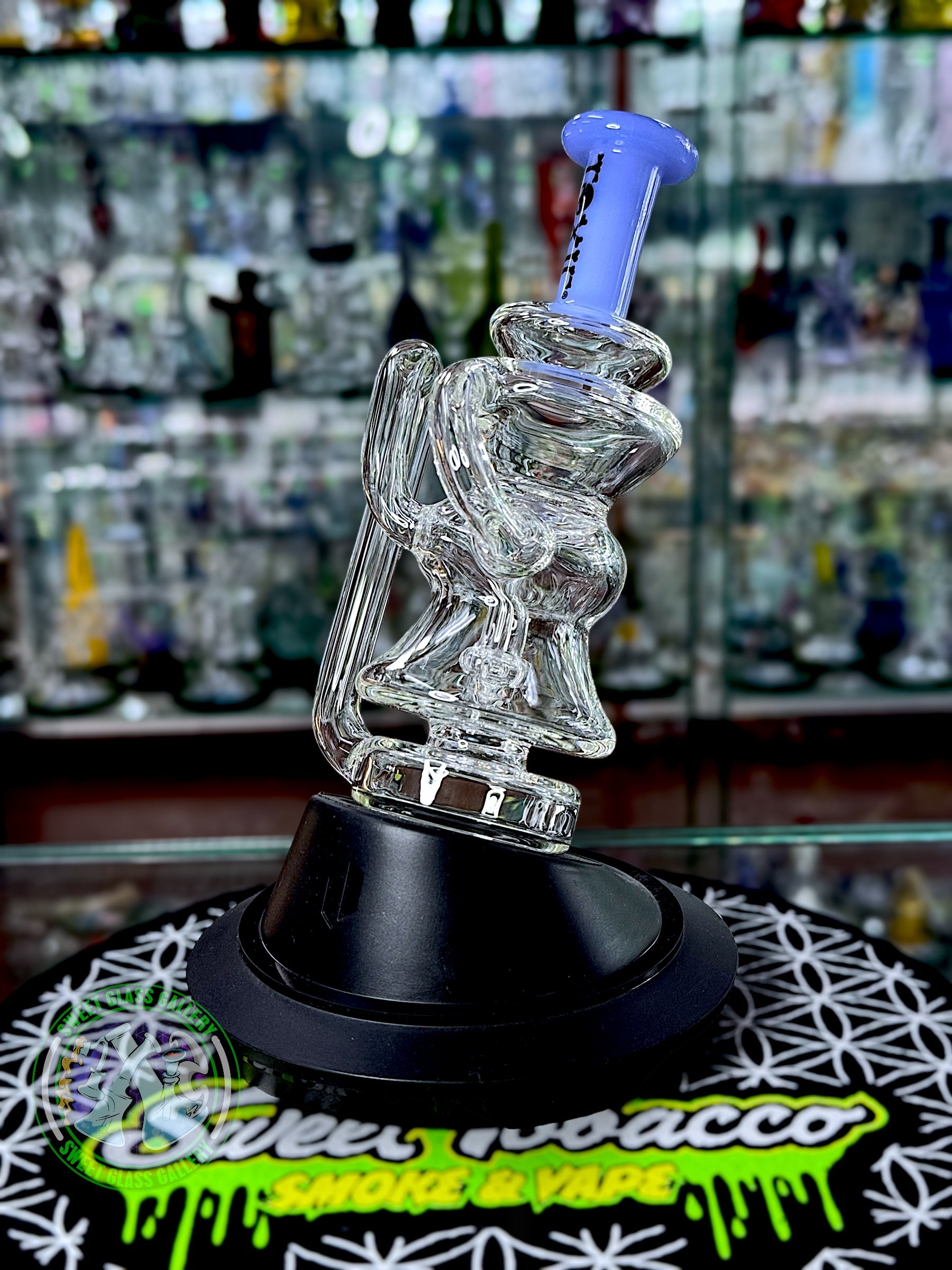 Toxic Glass - Puffco Attachment #9 - Recycler