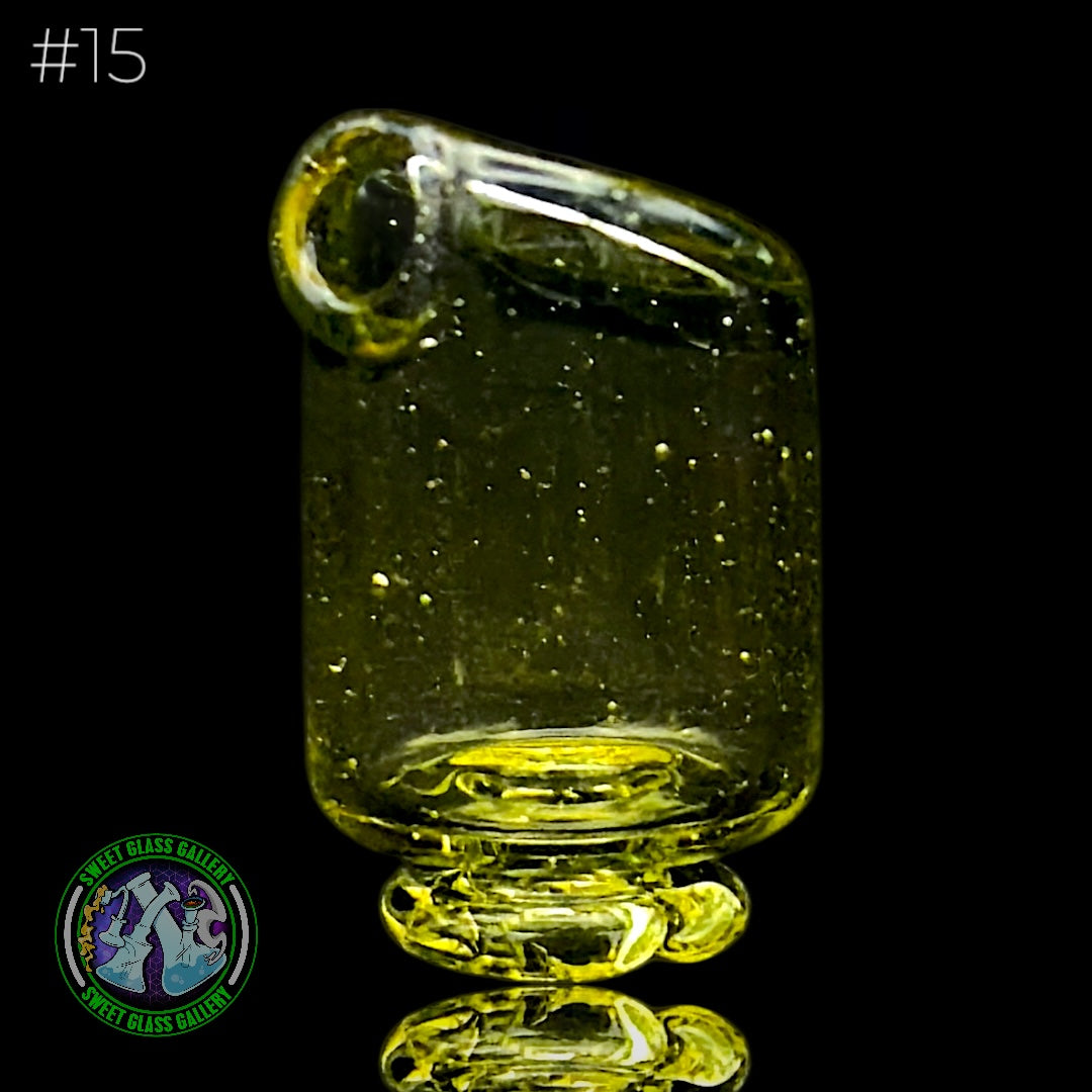 Kizmit Glass - Pivot Top #15 (Citron x Marina)