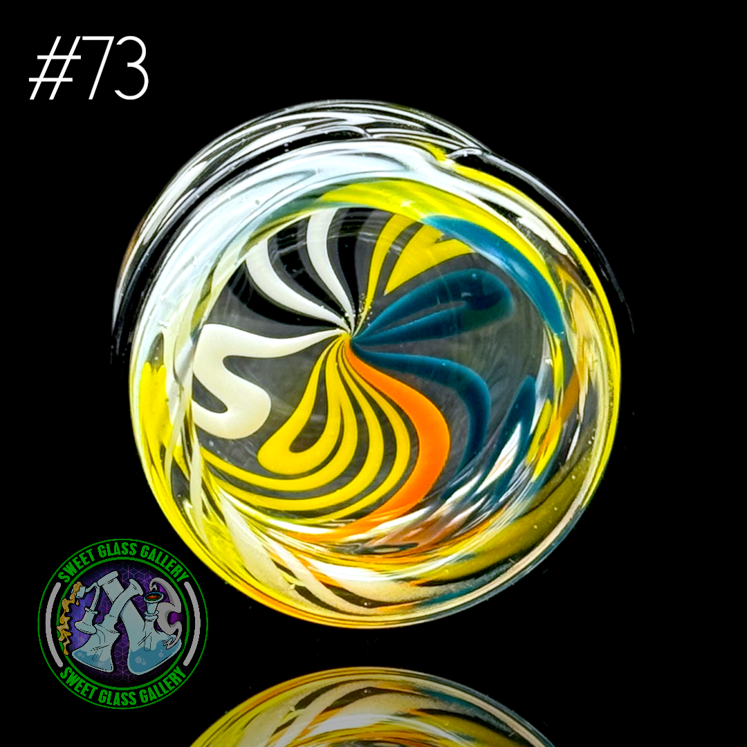 Ben’s Glass Art - Baller Jar #73 - Inside Out Tech