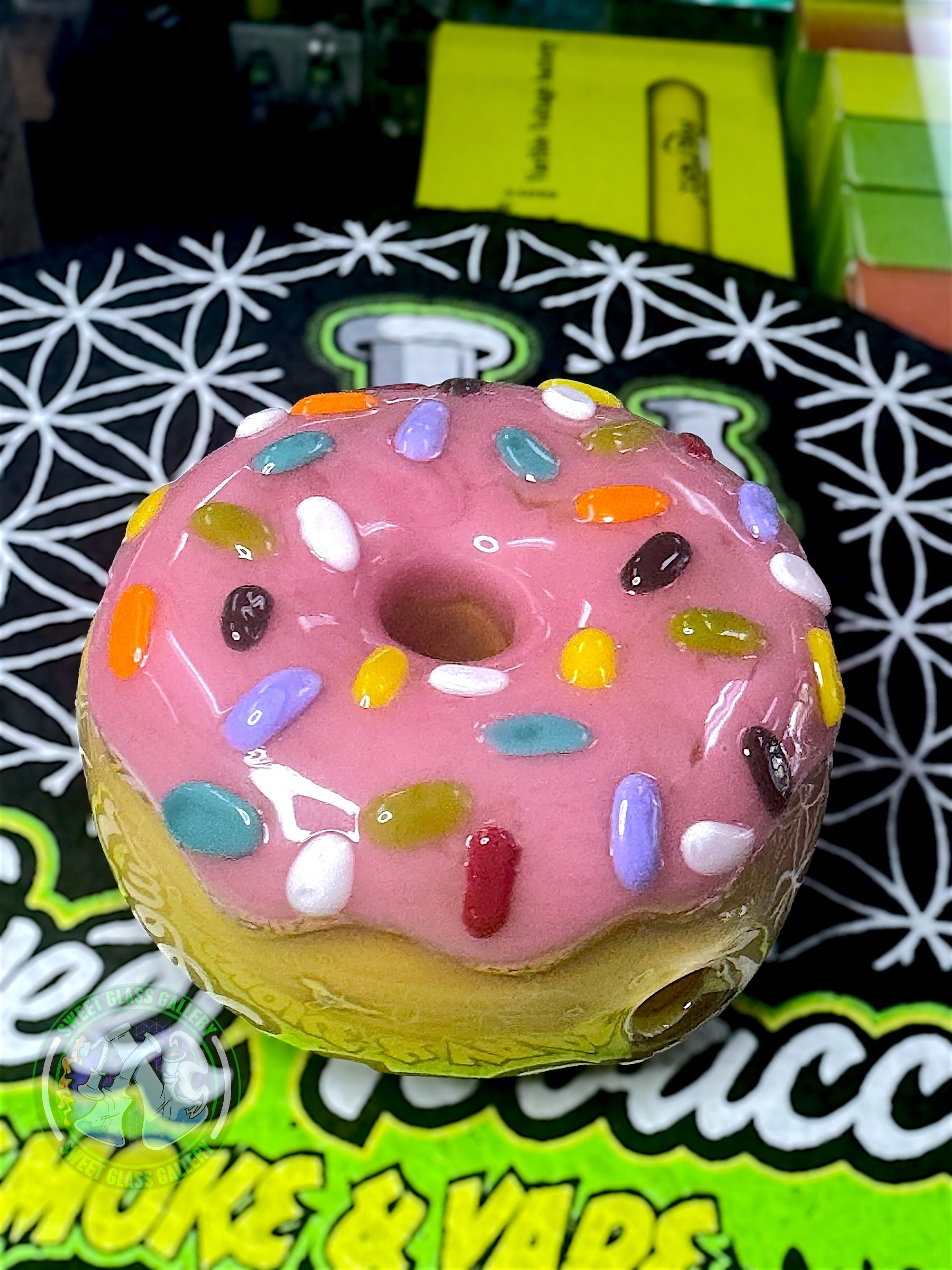 KGB Glass - Donut Dry Pipe