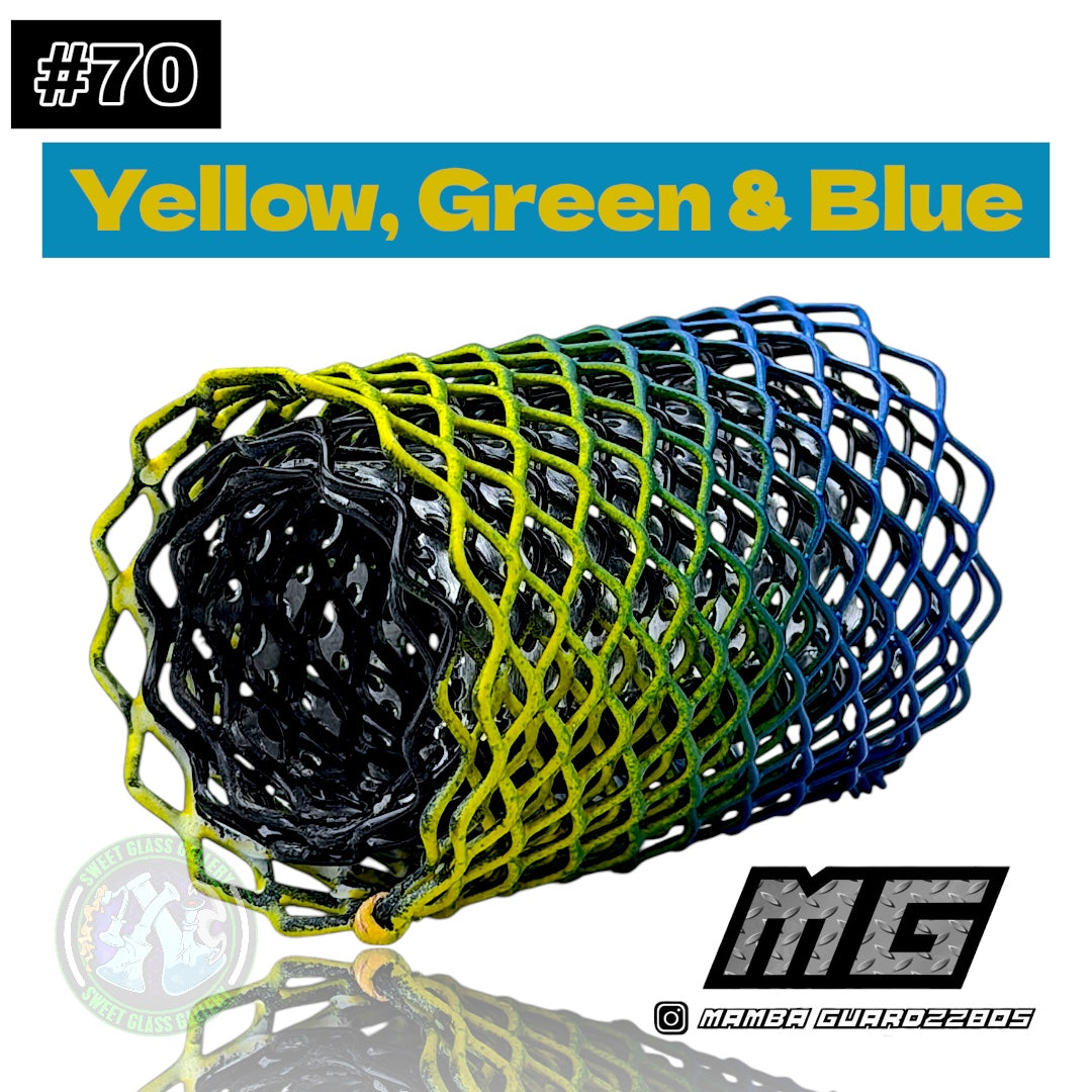 Mamba Guardzz - Heat Cage #70 - Blazer GT8000 Guard (Yellow, Green & Blue)