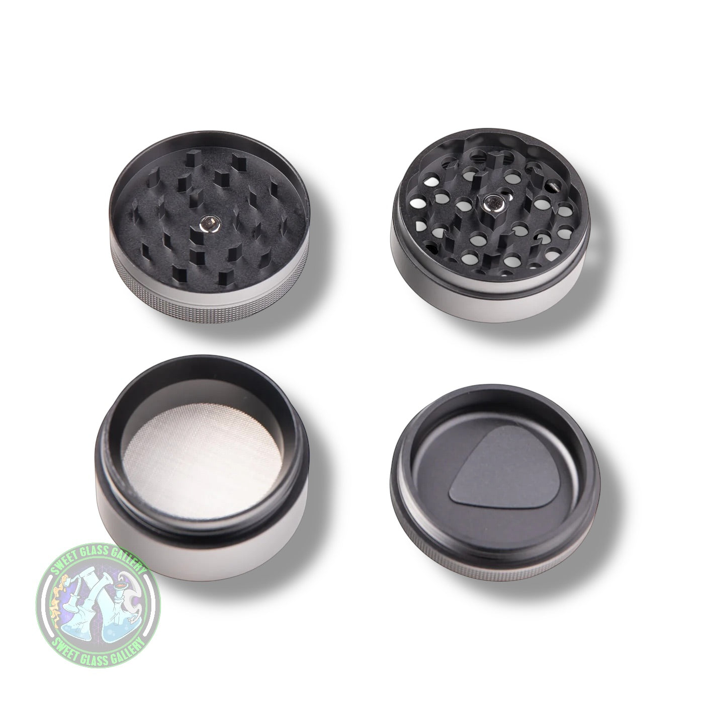 MJ Arsenal - 4 Piece Grinder - Black