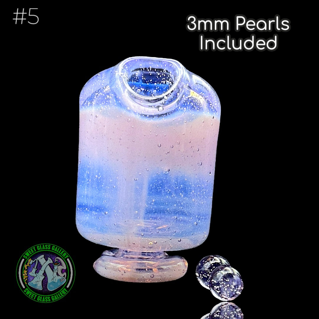 Kizmit Glass - Pivot Top #5 (Opal Purple Lollipop)