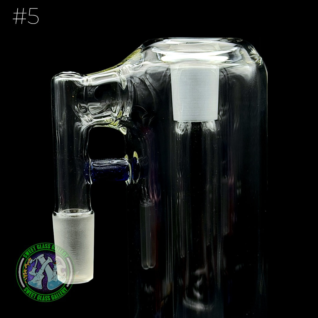 Fluid Glass - Ash Catcher 14mm  #5 (Blue Blizzard)