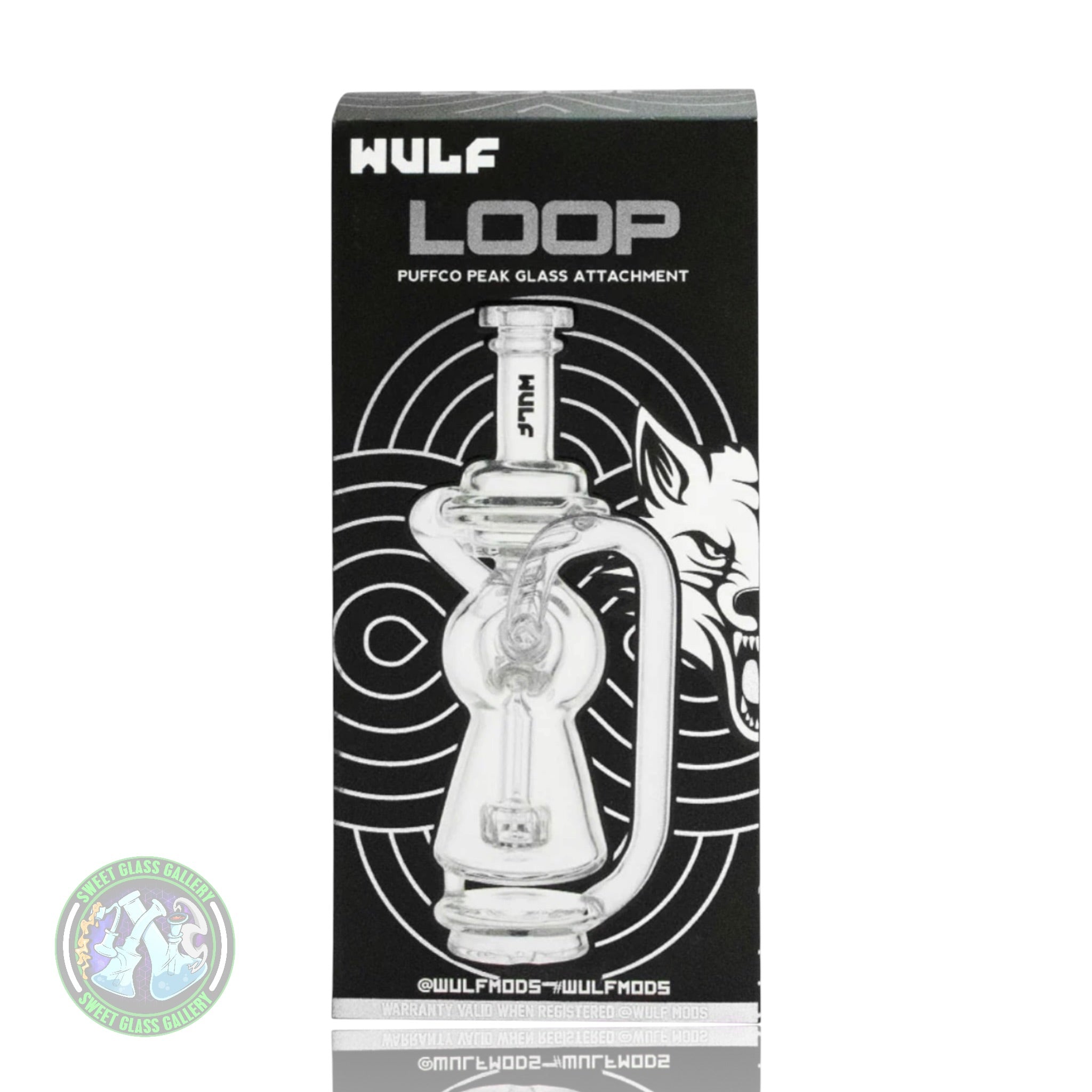 Wulf Mods - Puffco Attachment - Loop - Clear