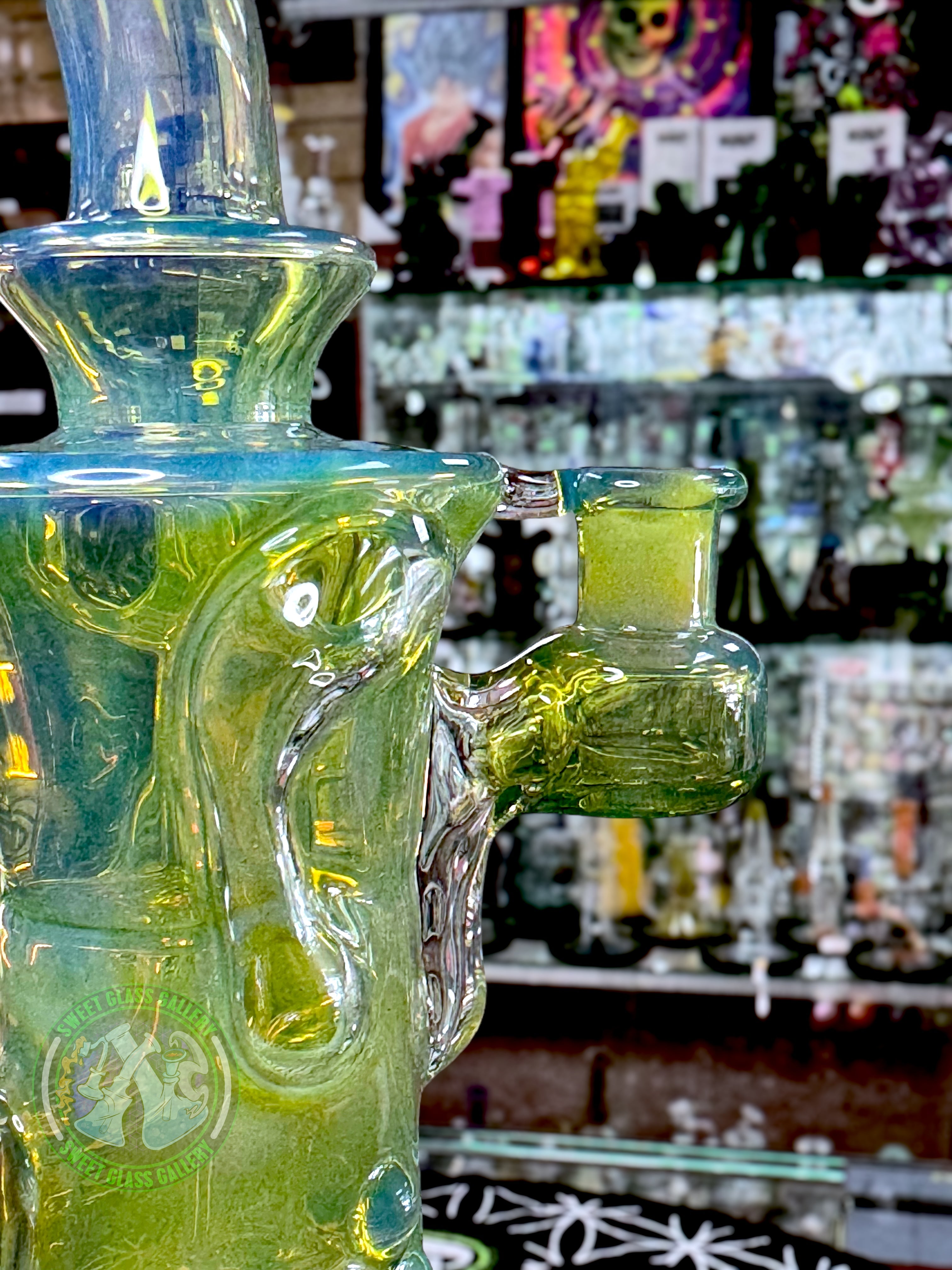 Chubby Glass By Nate - Recycler Rig