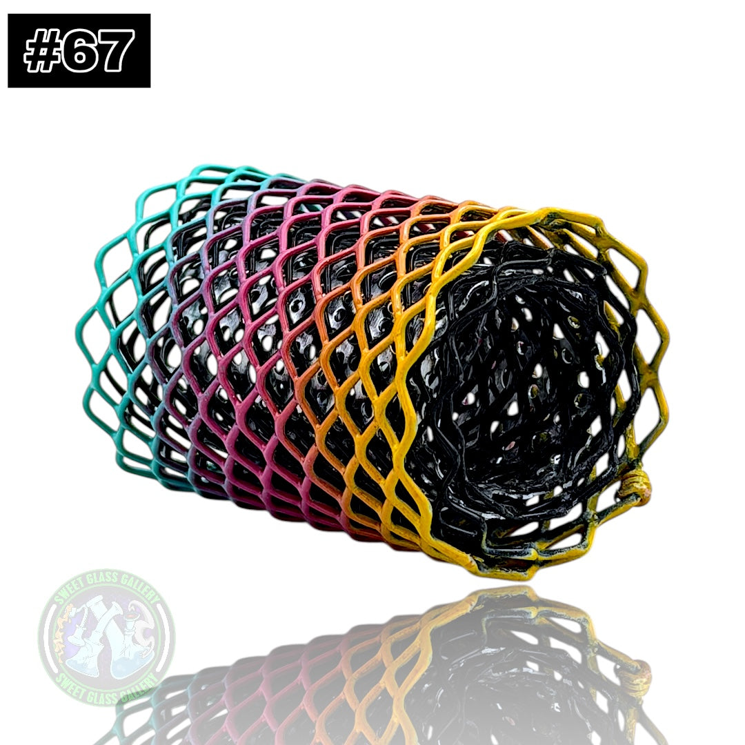 Mamba Guardzz - Heat Cage #67 - Blazer GT8000 Guard (Teal, Pink & Yellow)