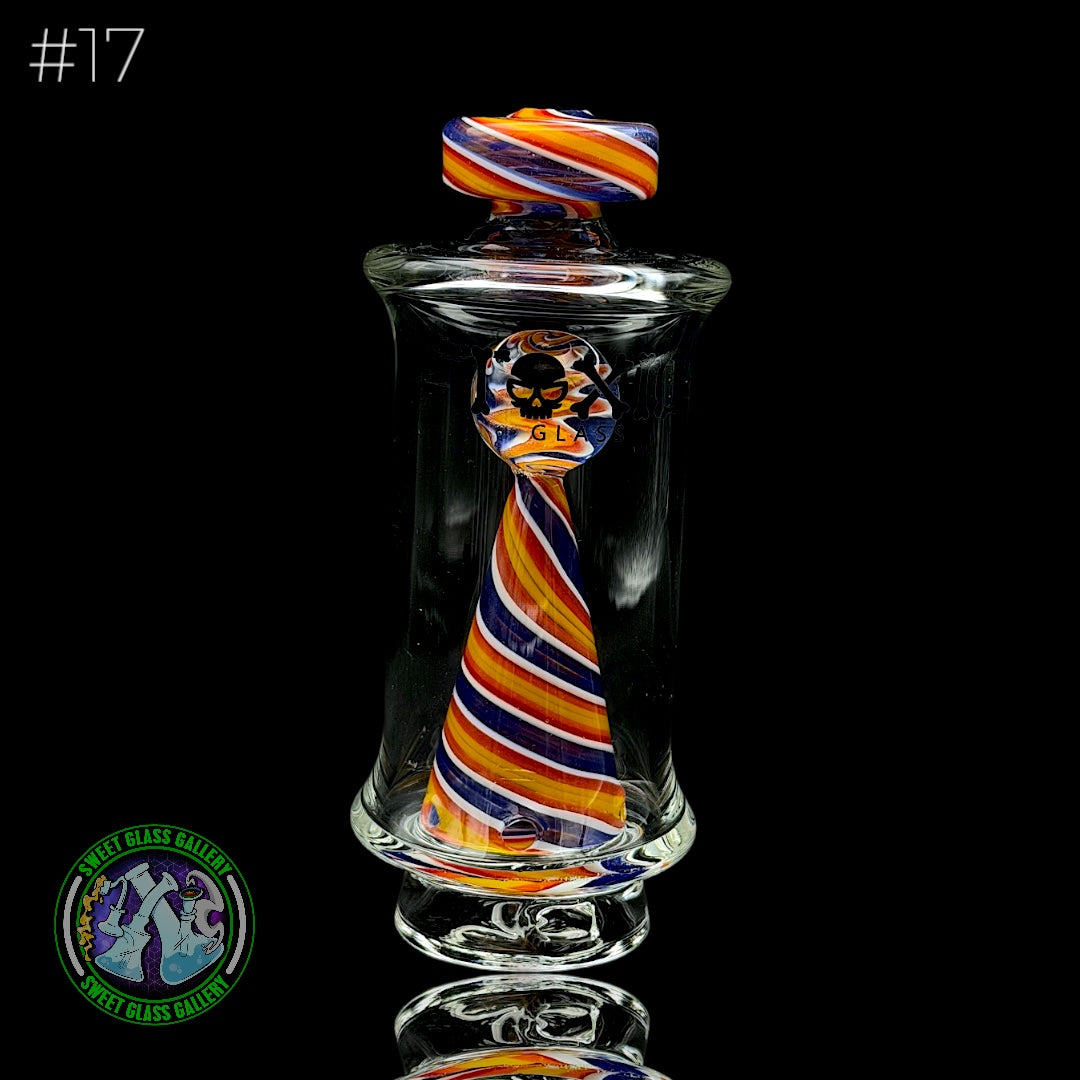 Toxic Glass - Focus V Carta Attachment #17 - Wigwag Red, Blue, Yellow & White